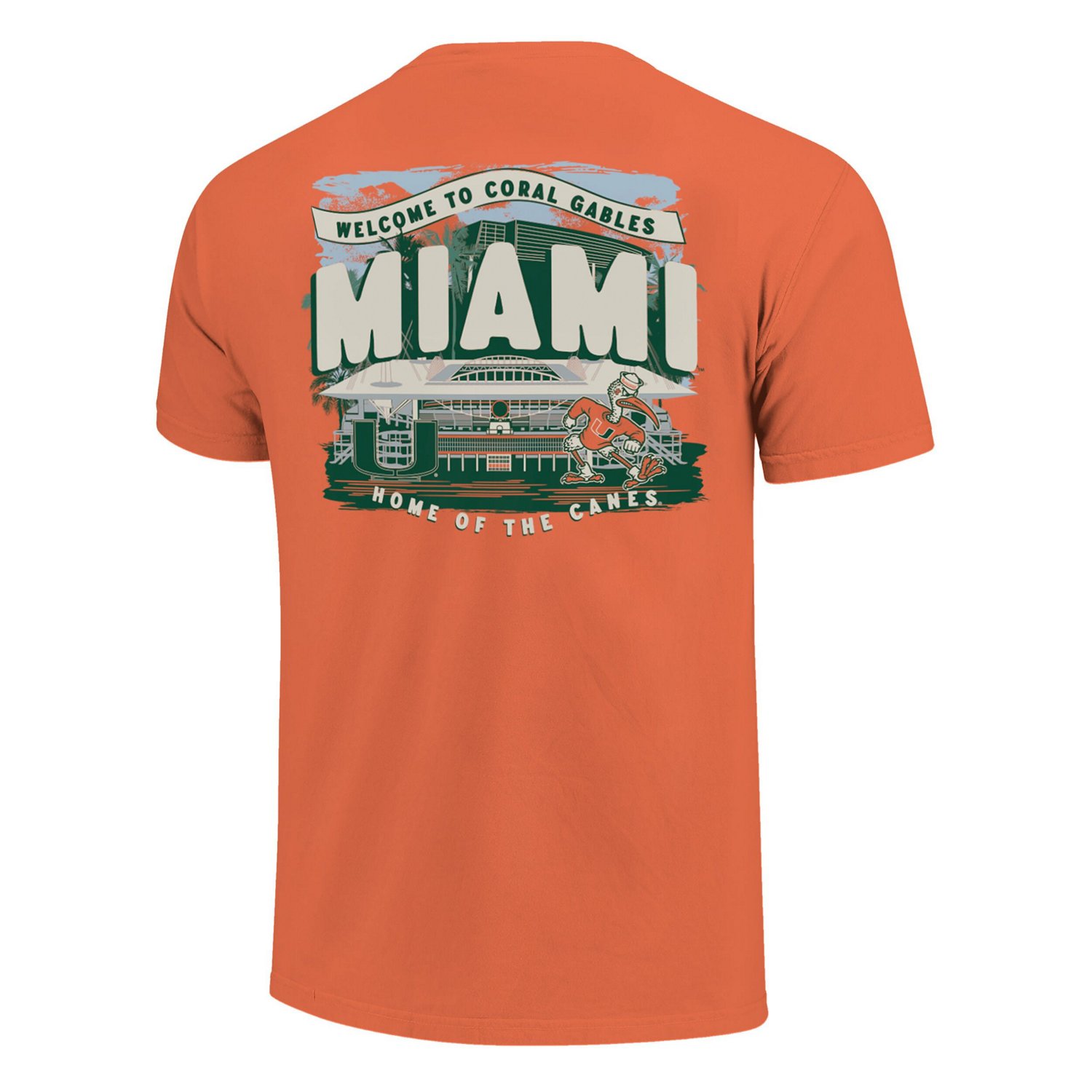 Men's Miami Hurricanes Hyper Local T-Shirt - view number 3