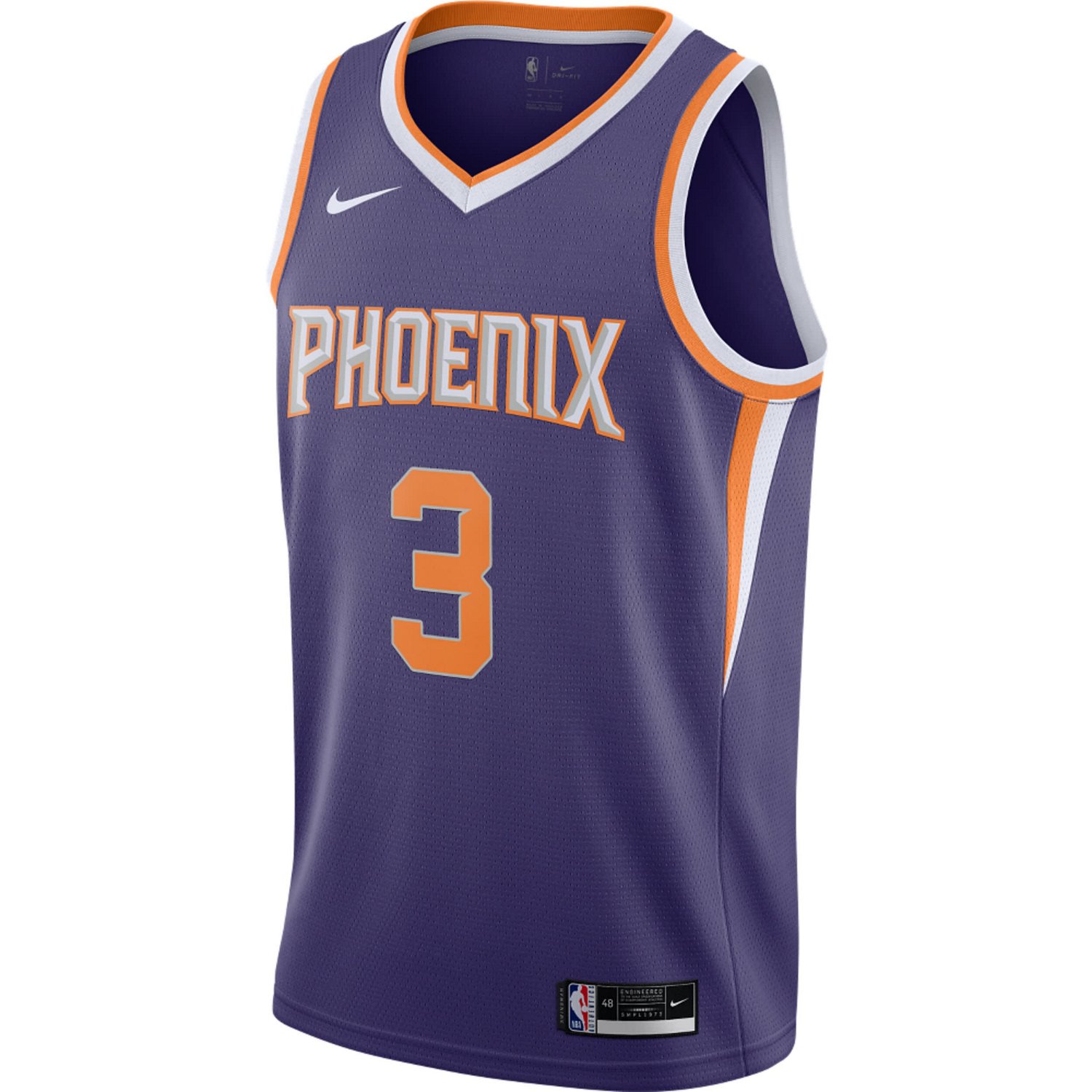 Men's Nike Chris Paul Phoenix Suns 2020/21 Swingman Jersey - Icon Edition                                                        - view number 2