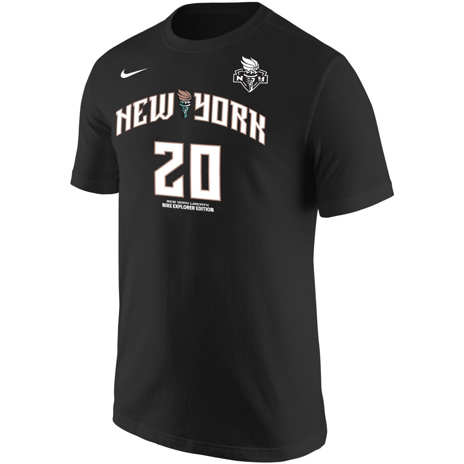 Men's Nike Sabrina Ionescu New York Liberty Explorer Edition Name  Number T-Shirt - view number 2