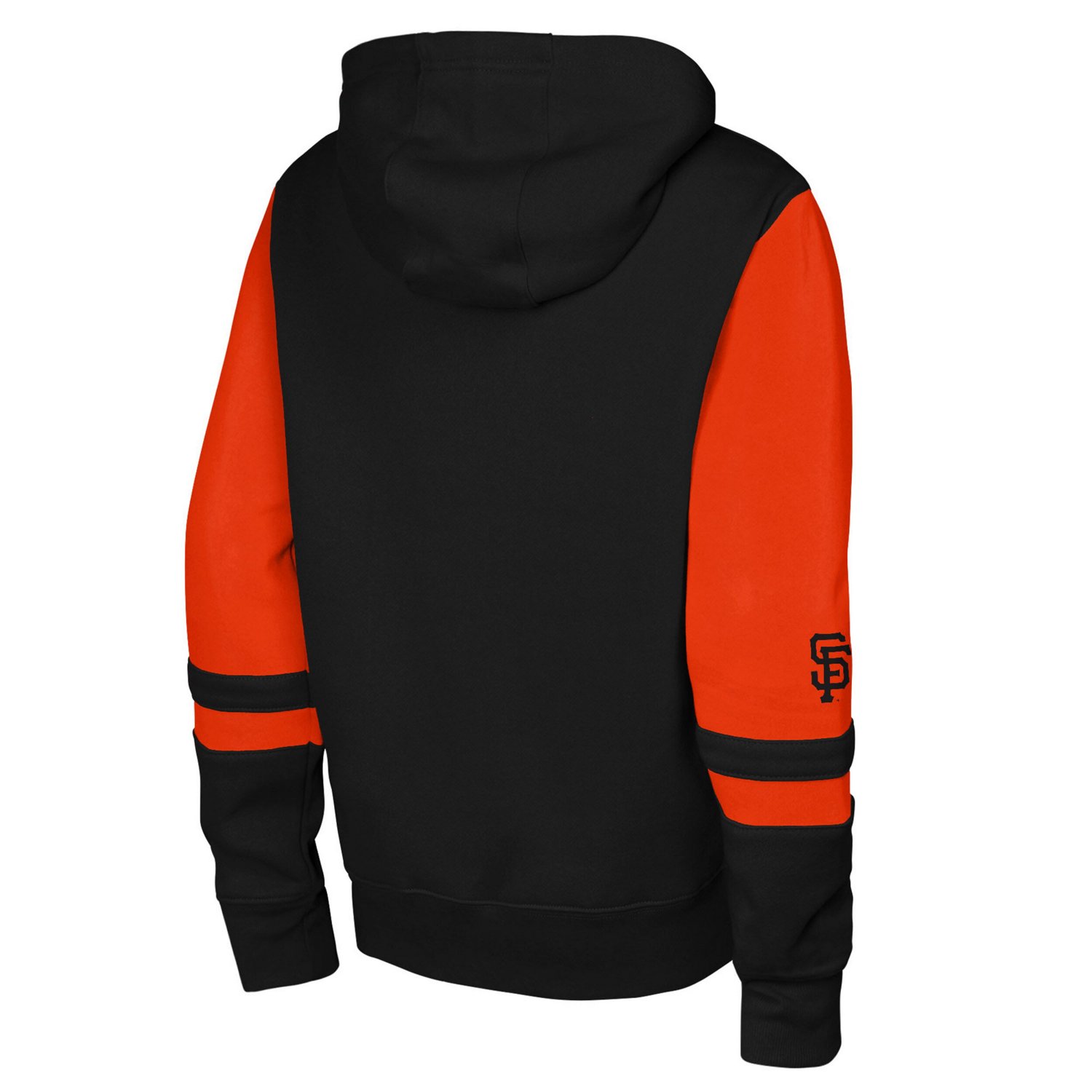 Men's Outerstuff San Francisco Giants Stadium Colorblock Full-Zip Hoodie - view number 3