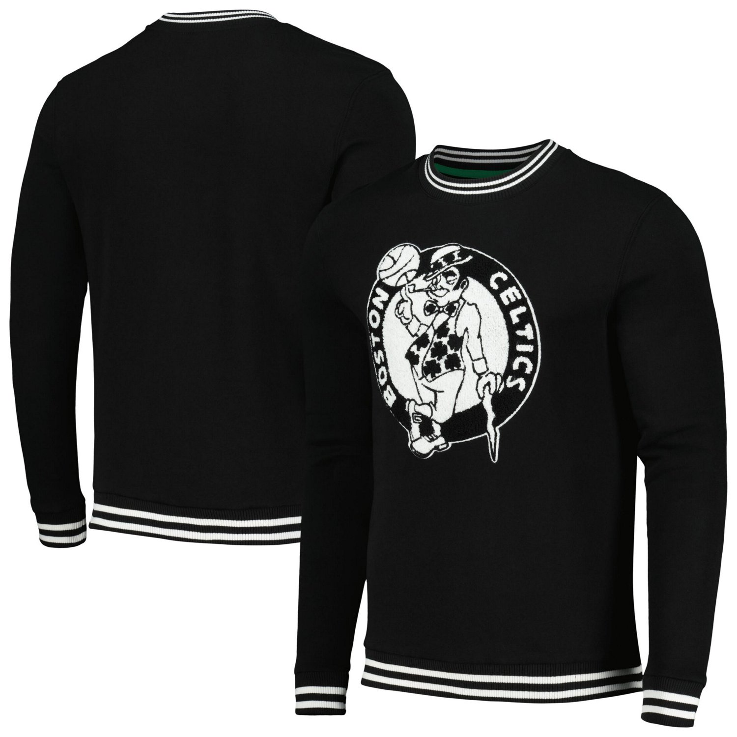 Men's Stadium Essentials Boston Celtics Club Level Pullover Sweatshirt