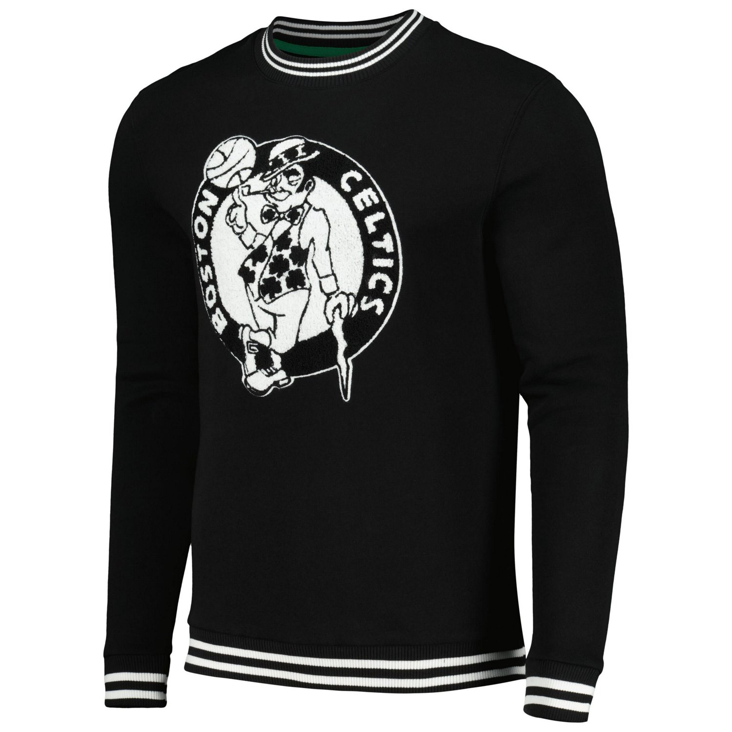 Men's Stadium Essentials Boston Celtics Club Level Pullover Sweatshirt                                                           - view number 2