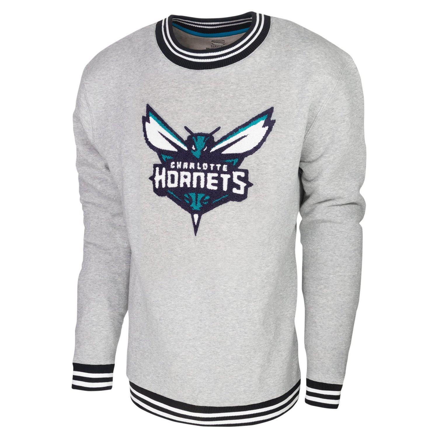 Men's Stadium Essentials Charlotte Hornets Club Level Pullover Sweatshirt                                                        - view number 2
