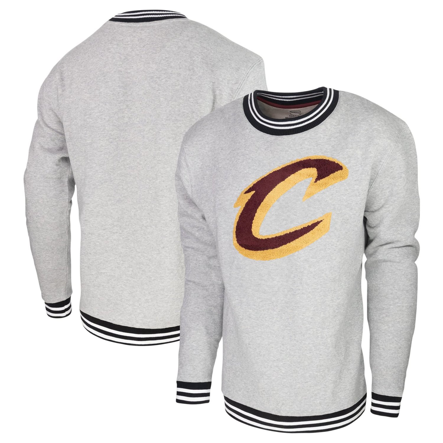 Men's Stadium Essentials Cleveland Cavaliers Club Level Pullover Sweatshirt