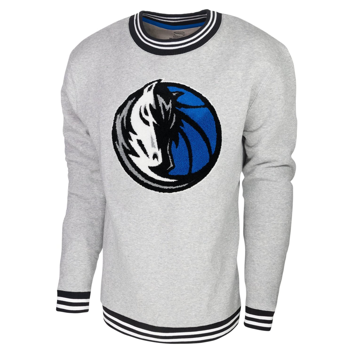 Men's Stadium Essentials Dallas Mavericks Club Level Pullover Sweatshirt                                                         - view number 2