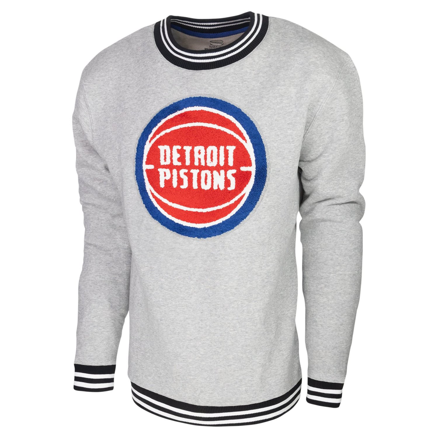 Men's Stadium Essentials Detroit Pistons Club Level Pullover Sweatshirt                                                          - view number 2