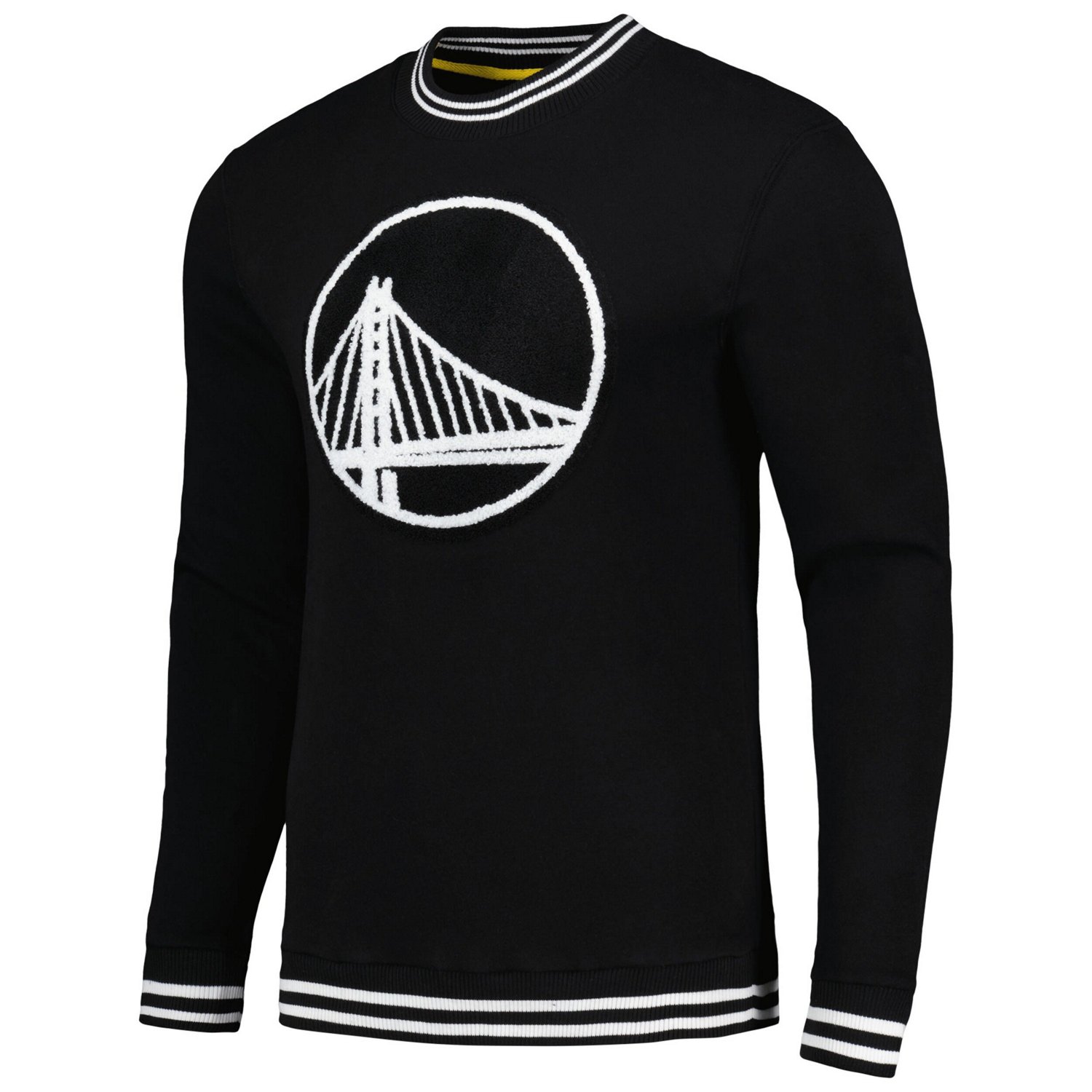 Men's Stadium Essentials Golden State Warriors Club Level Pullover Sweatshirt                                                    - view number 2