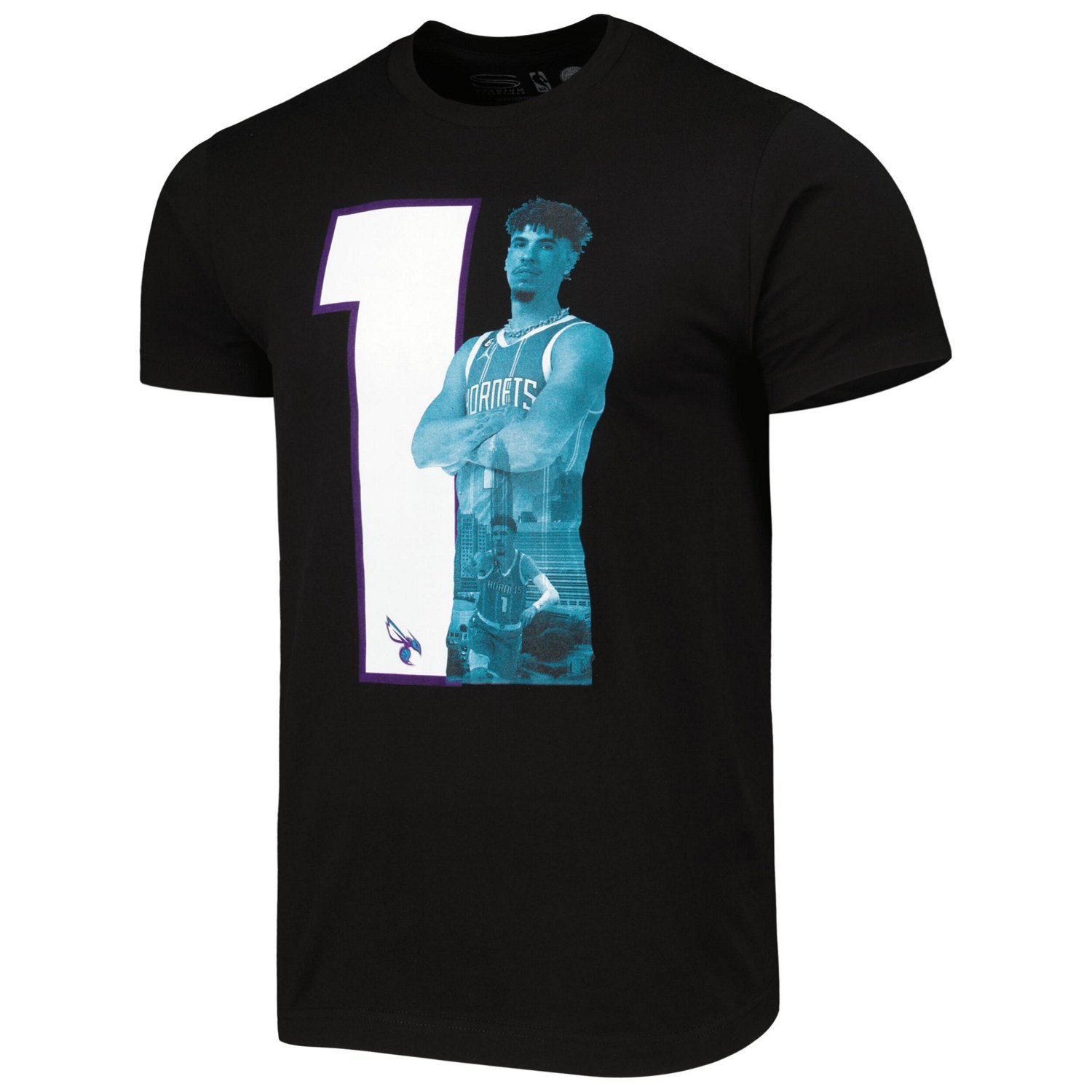 Men's Stadium Essentials LaMelo Ball Charlotte Hornets Player Metro T-Shirt                                                      - view number 2
