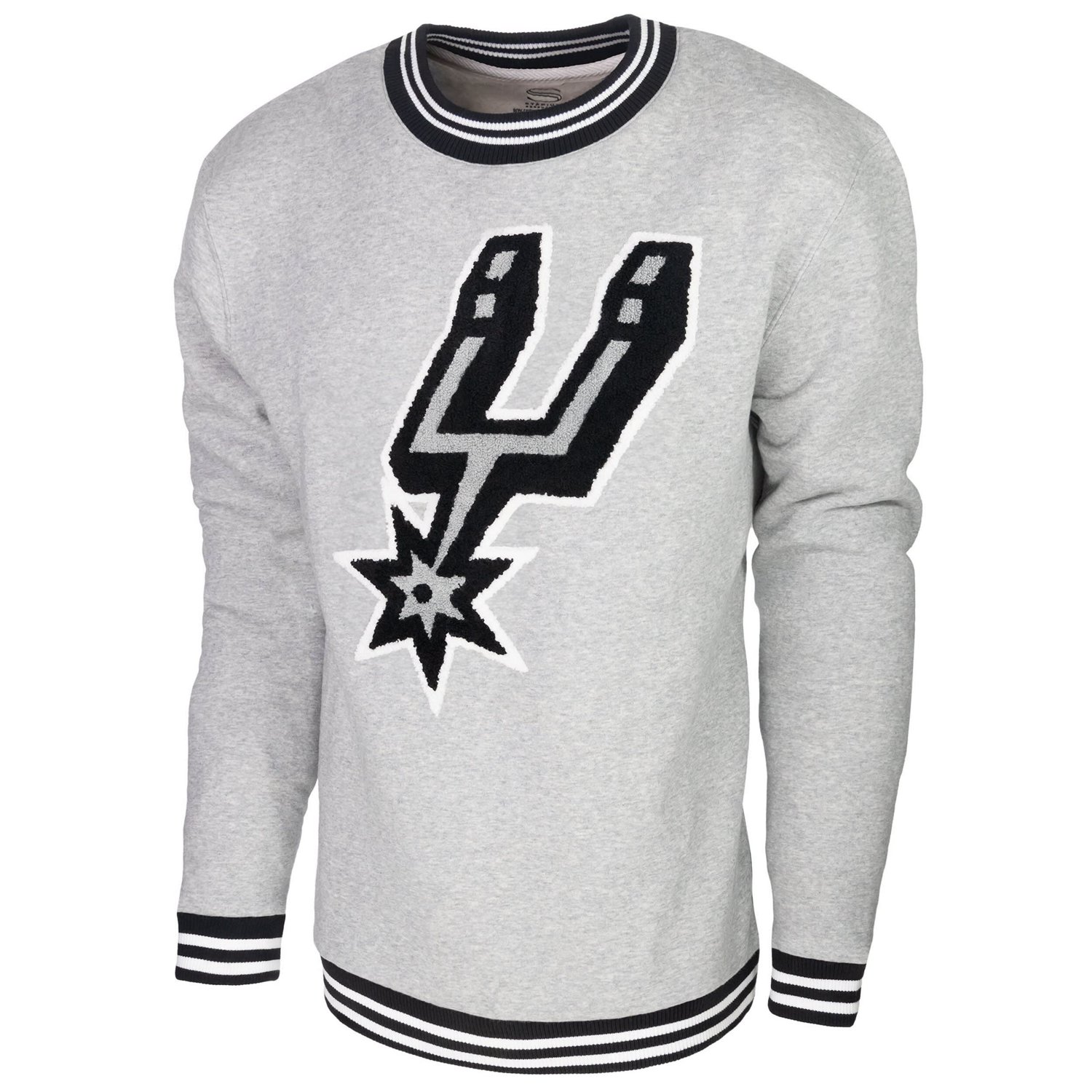 Men's Stadium Essentials San Antonio Spurs Club Level Pullover Sweatshirt                                                        - view number 2