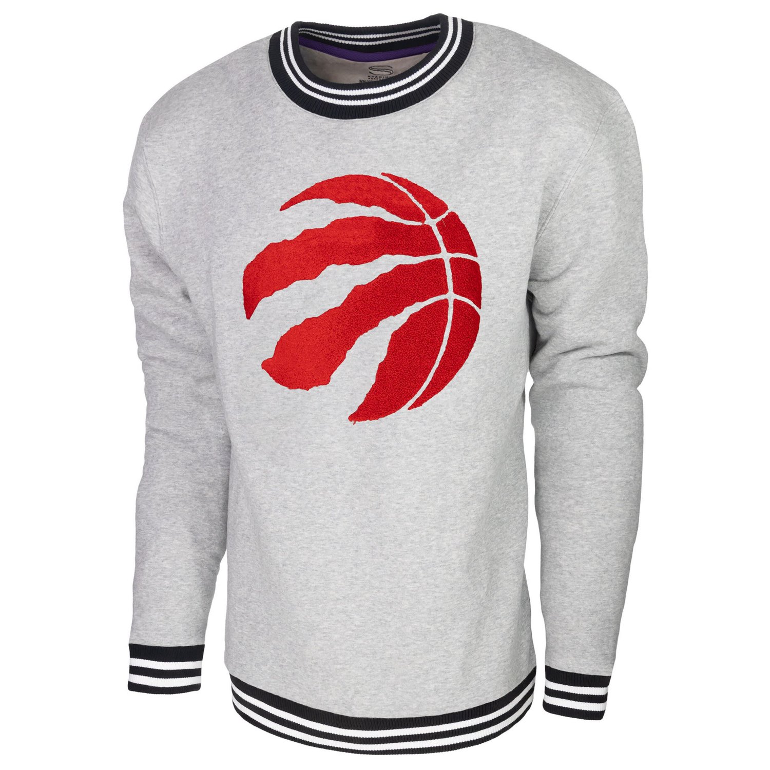 Men's Stadium Essentials Toronto Raptors Club Level Pullover Sweatshirt                                                          - view number 2