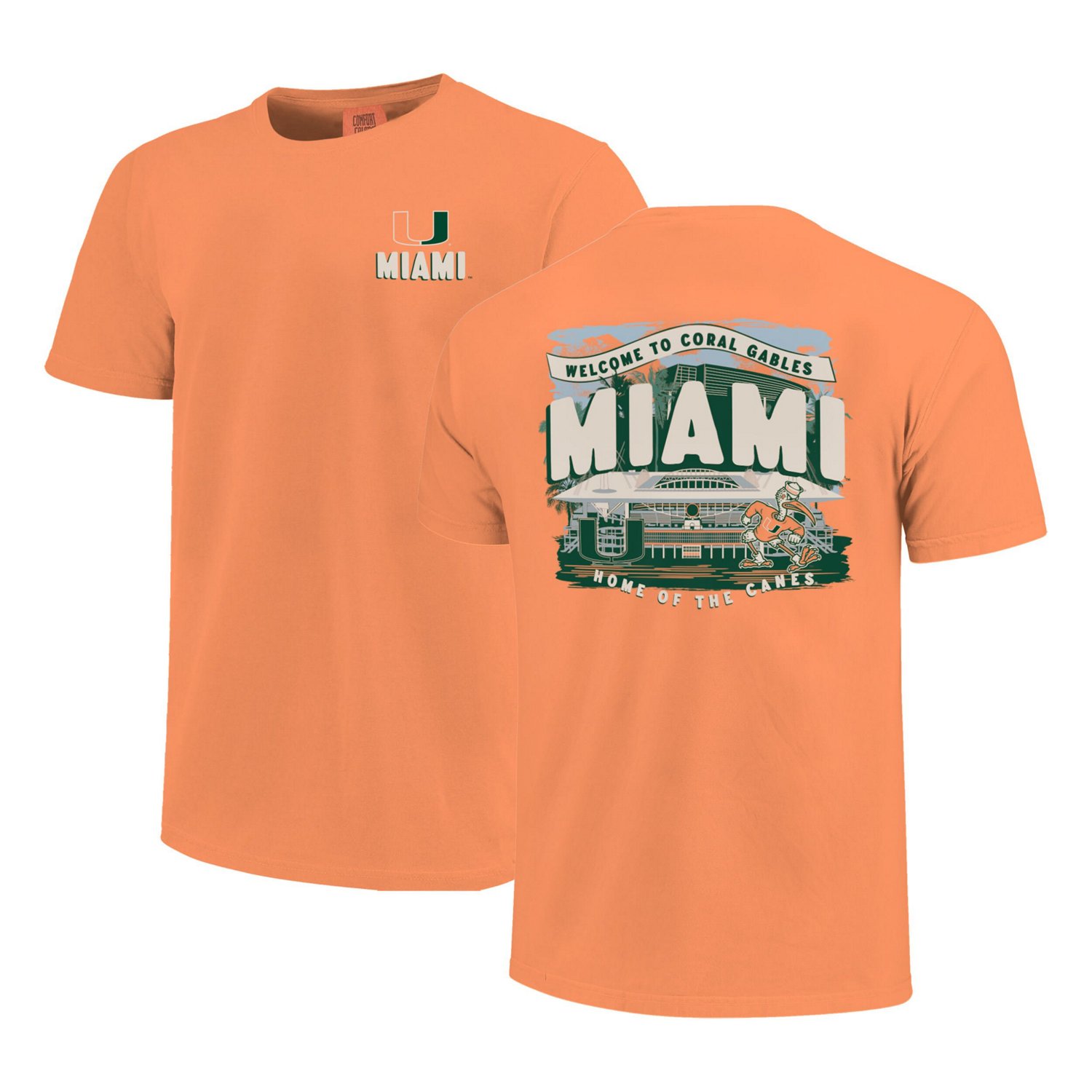Miami Hurricanes Local Campus Scene T-Shirt - view number 1