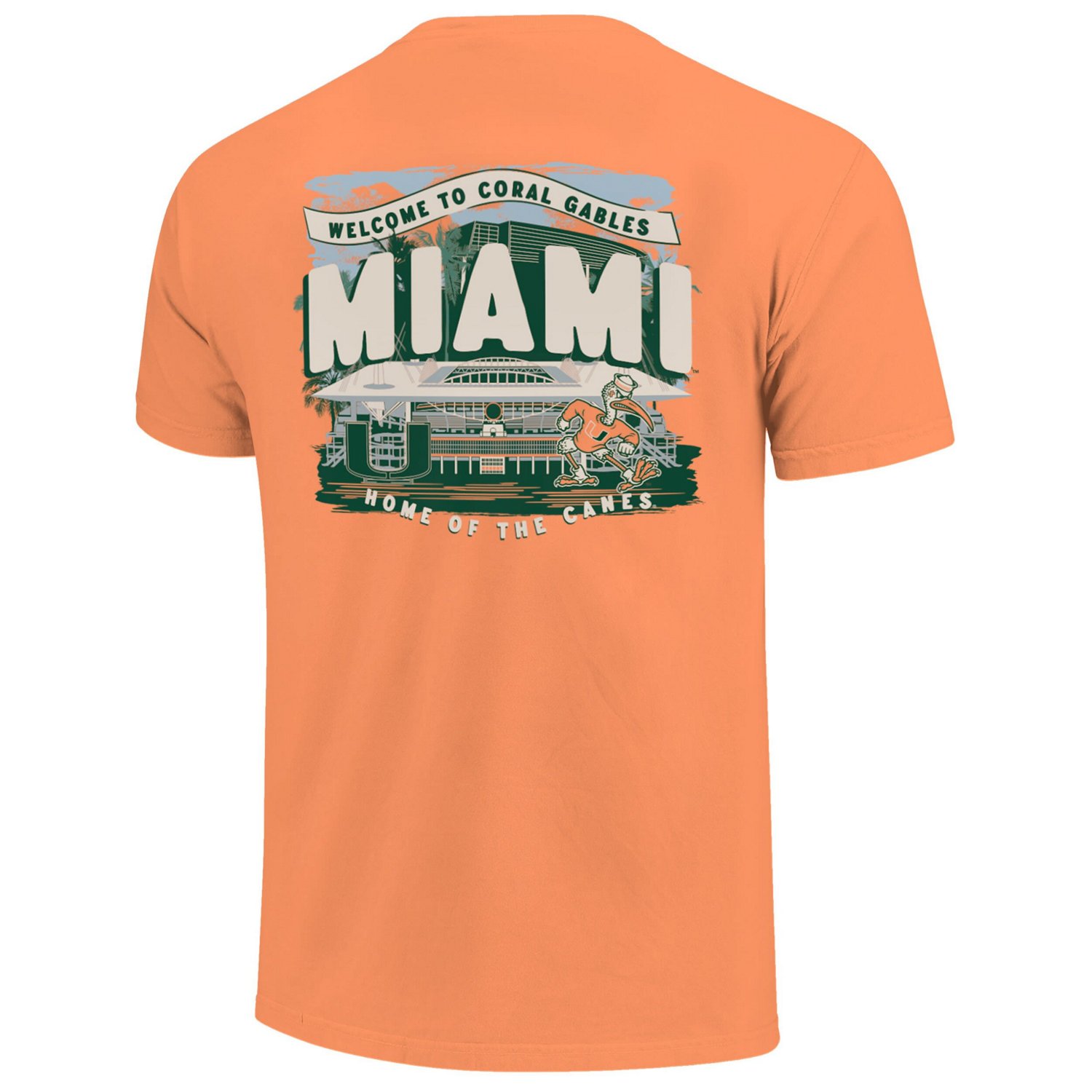 Miami Hurricanes Local Campus Scene T-Shirt - view number 3