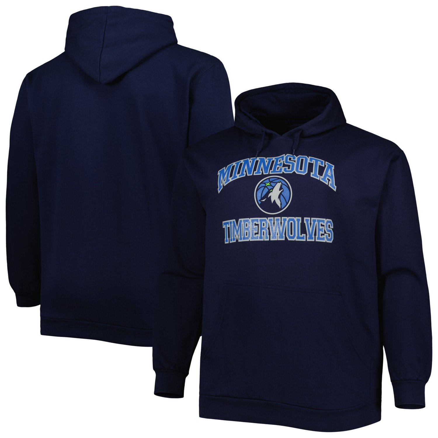 Minnesota Timberwolves Big  Tall Heart  Soul Pullover Hoodie