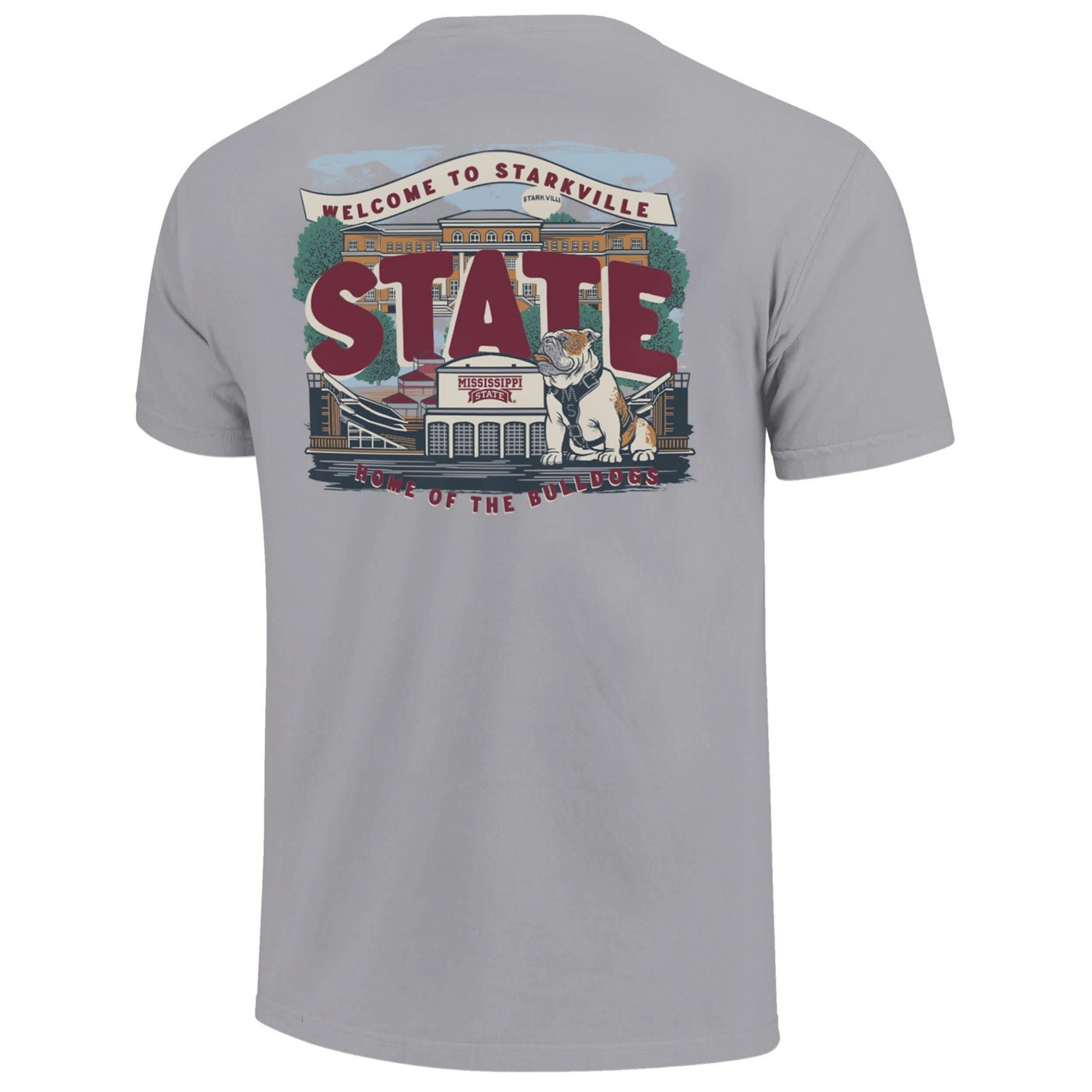Mississippi State Bulldogs Local Campus Scene T-Shirt - view number 3