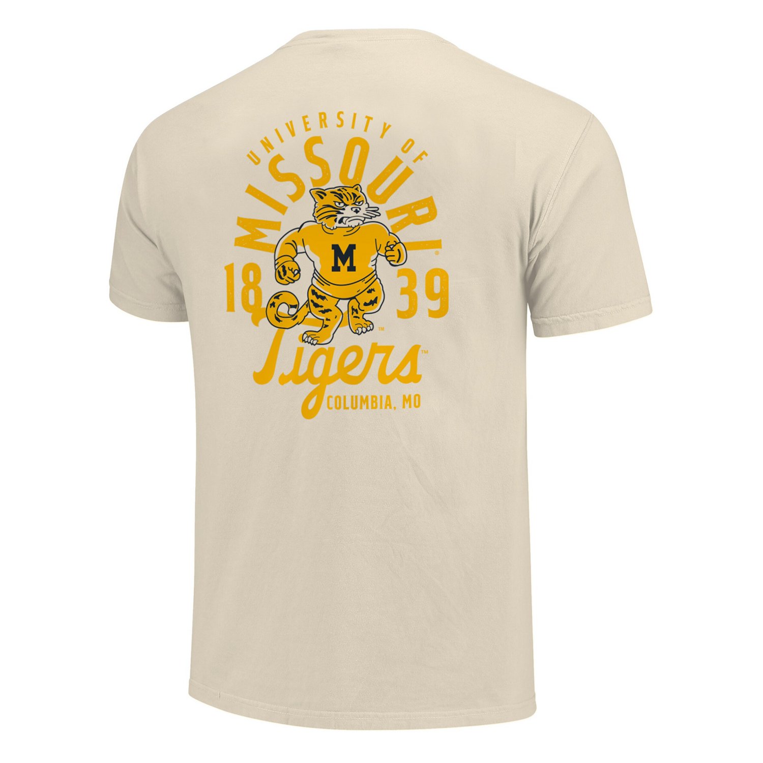 Missouri Tigers Comfort Colors Mascot Overlay T-Shirt - view number 3
