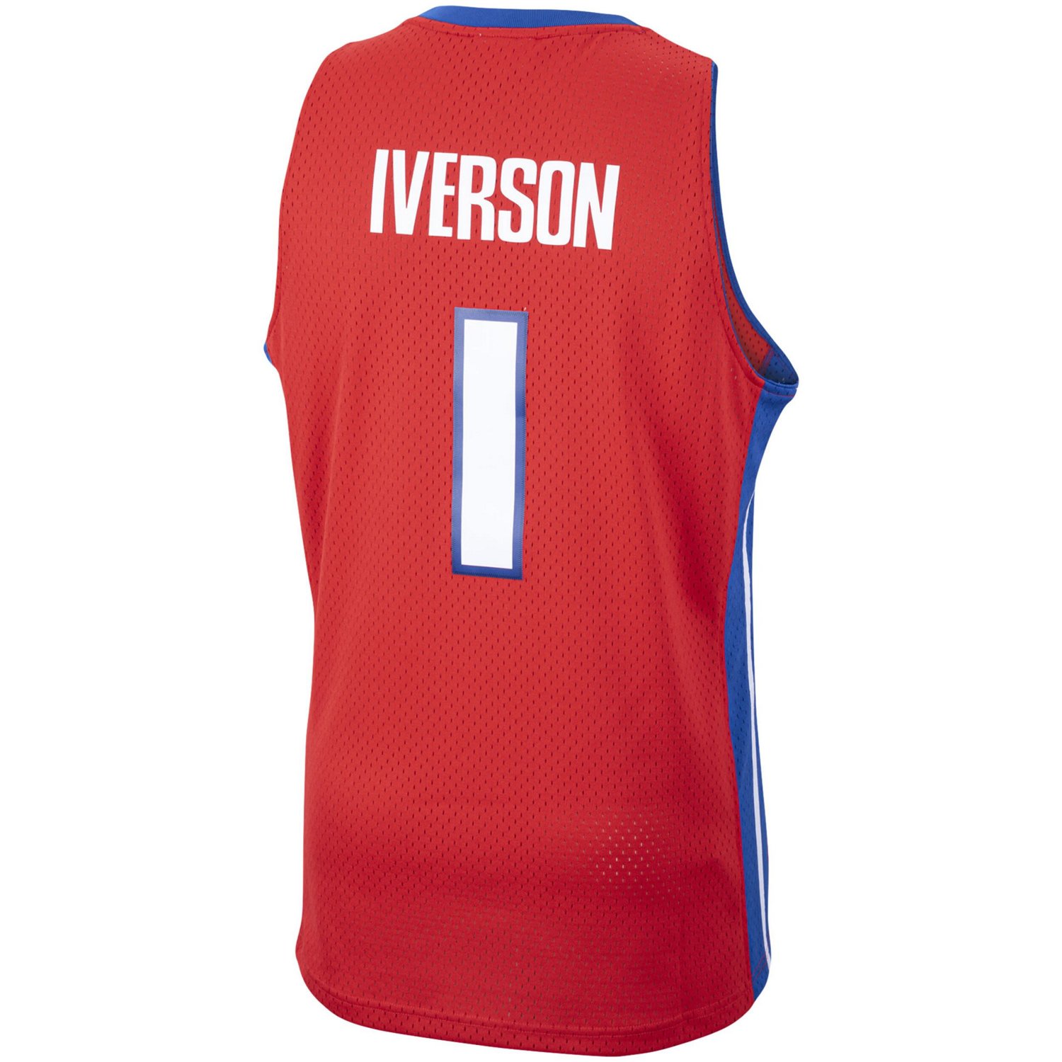 Mitchell  Ness Allen Iverson Detroit Pistons 2008/09 Hardwood Classics Swingman Jersey                                           - view number 3