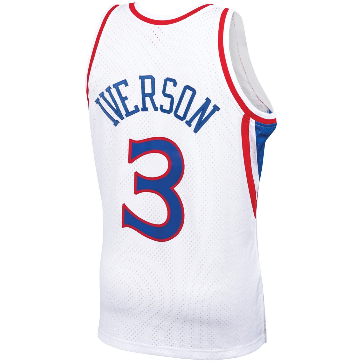 Mitchell  Ness Allen Iverson Philadelphia 76ers 1996 97 Hardwood Classics Swingman Jersey                                        - view number 3