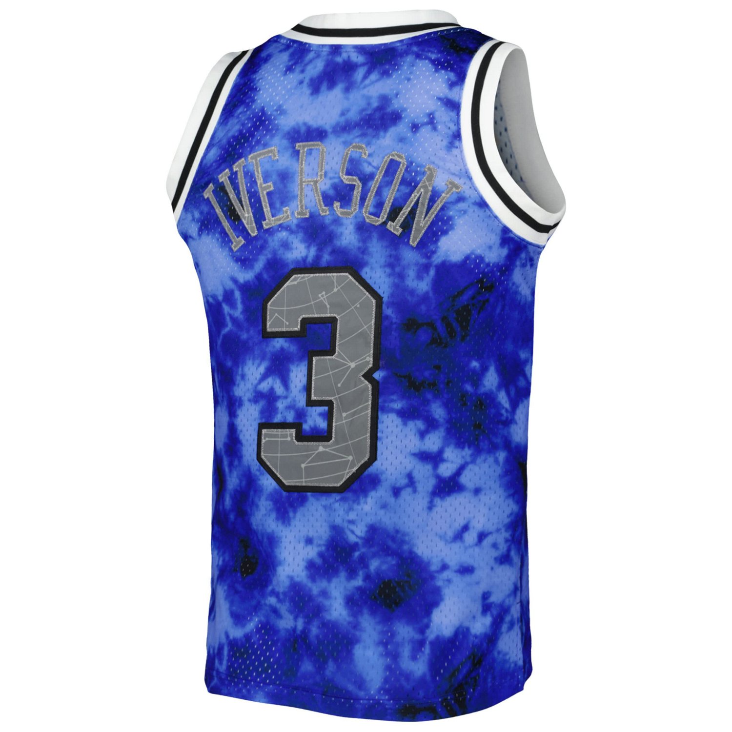 Mitchell  Ness Allen Iverson Philadelphia 76ers 1996/97 Galaxy Swingman Jersey                                                   - view number 3