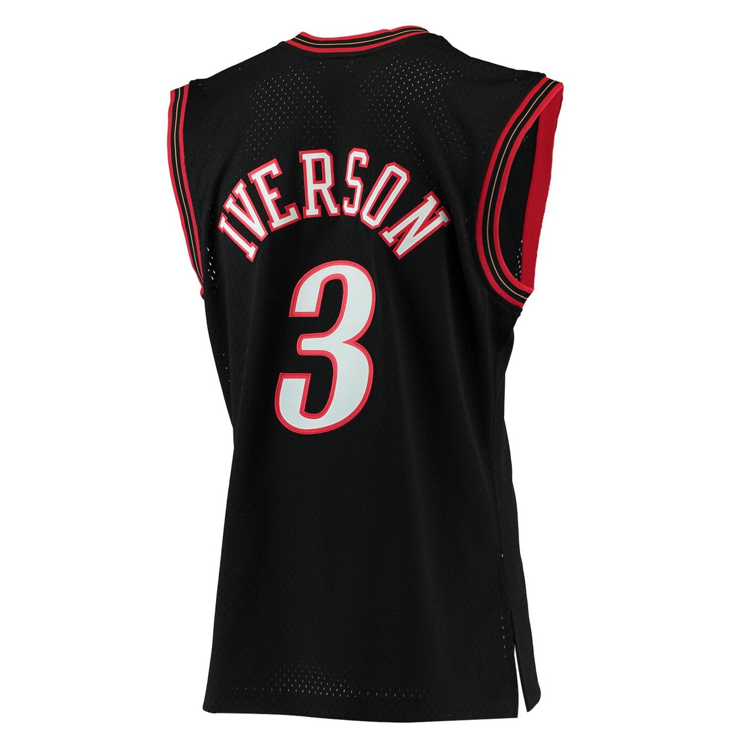 Mitchell  Ness Allen Iverson Philadelphia 76ers 2000/01 Hardwood Classics Swingman Jersey                                        - view number 3