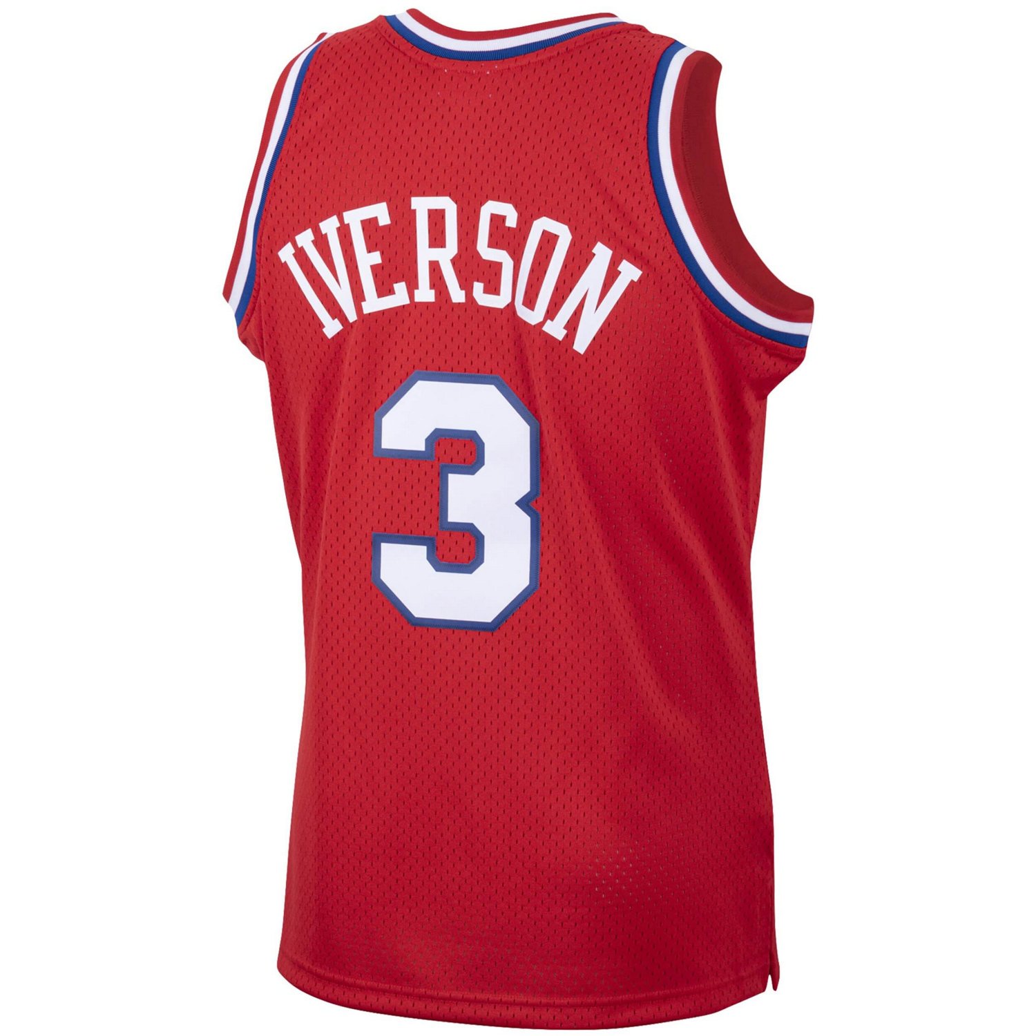 Mitchell  Ness Allen Iverson Philadelphia 76ers 2001/02 Hardwood Classics Swingman Jersey
