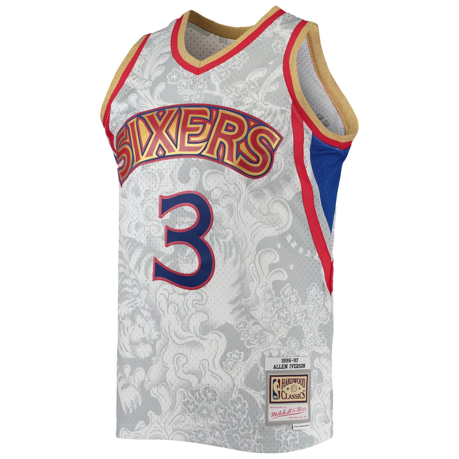 Mitchell & Ness Allen hotsell Iverson 1996-97 Philadelphia 76ers Jersey