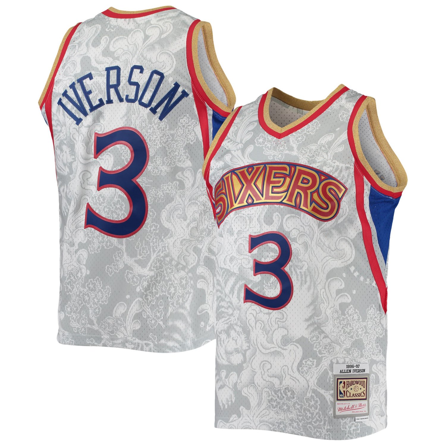 Mitchell & selling Ness IVERSON Jersey