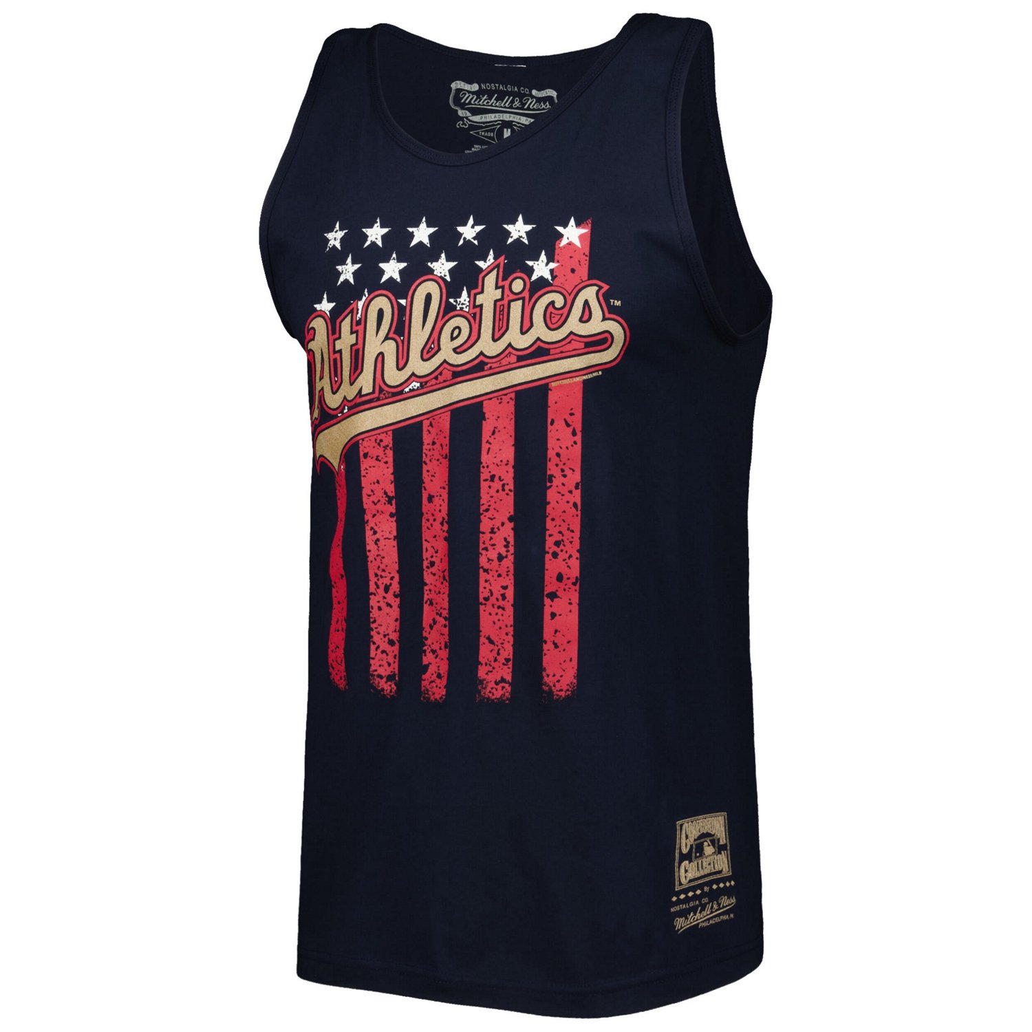 Mitchell  Ness Athletics Cooperstown Collection Stars and Stripes Tank Top - view number 2