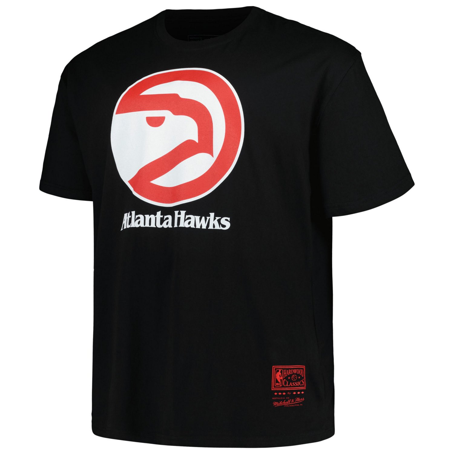 Mitchell  Ness Atlanta Hawks Big  Tall Hardwood Classics Vintage Logo T-Shirt                                                    - view number 2