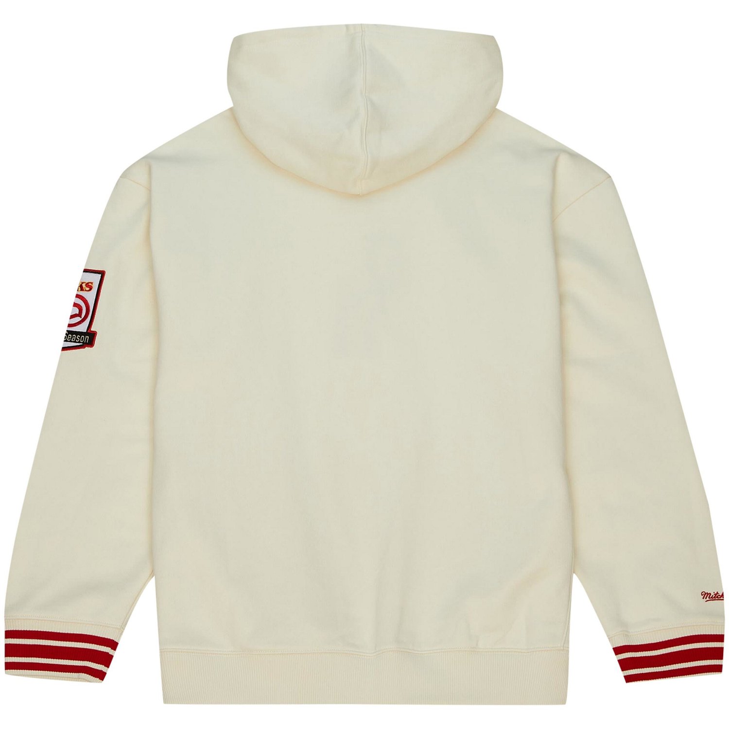 Mitchell  Ness Atlanta Hawks Felt Chainstitch Pullover Hoodie - view number 3