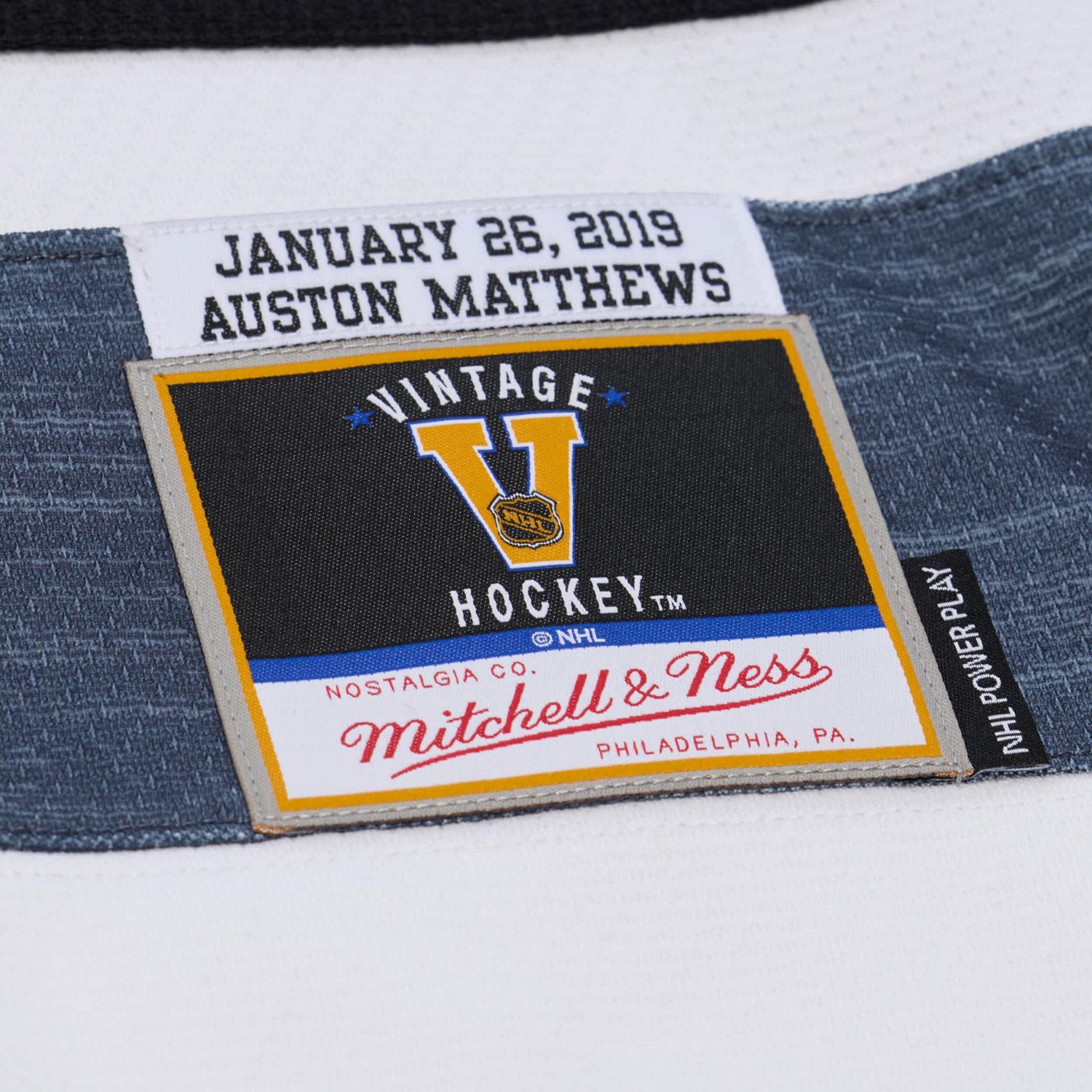 Mitchell  Ness Auston Matthews 2019 All-Star Game Power Play Jersey - view number 4