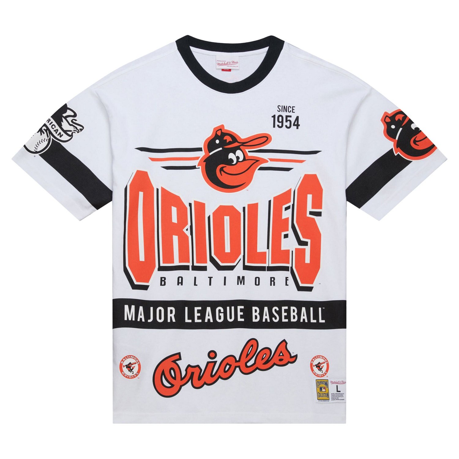 Mitchell  Ness Baltimore Orioles Cooperstown Collection Team Origins Premium T-Shirt                                             - view number 2