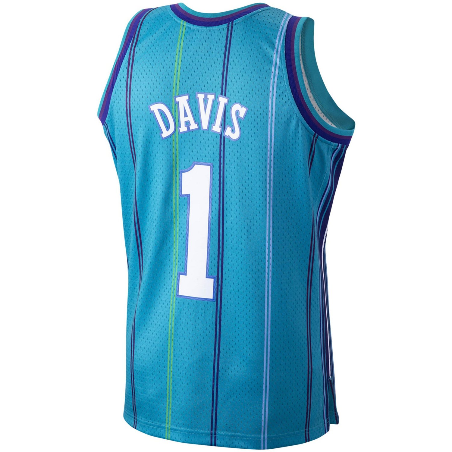 Mitchell  Ness Baron Davis Charlotte Hornets 1999/00 Hardwood Classics Swingman Jersey                                           - view number 3