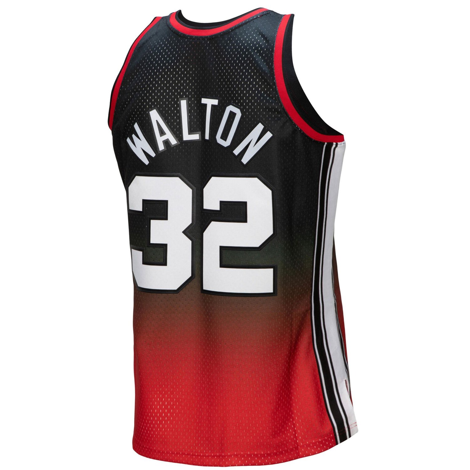 Mitchell  Ness Bill Walton /Black Portland Trail Blazers 1976/77 Hardwood Classics Fadeaway Swingman Player Jersey               - view number 3
