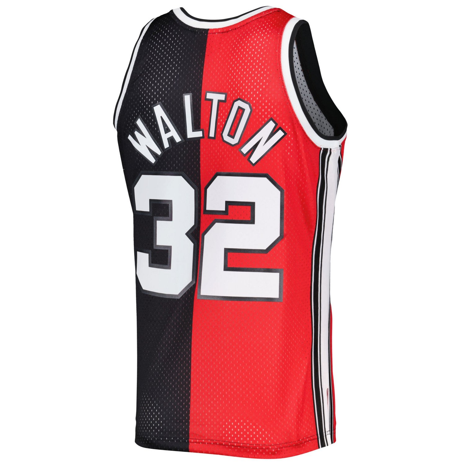 Mitchell Ness Bill Walton Black Portland Trail Blazers Hardwood Classics 1976 77 Split Swingman Jersey Academy