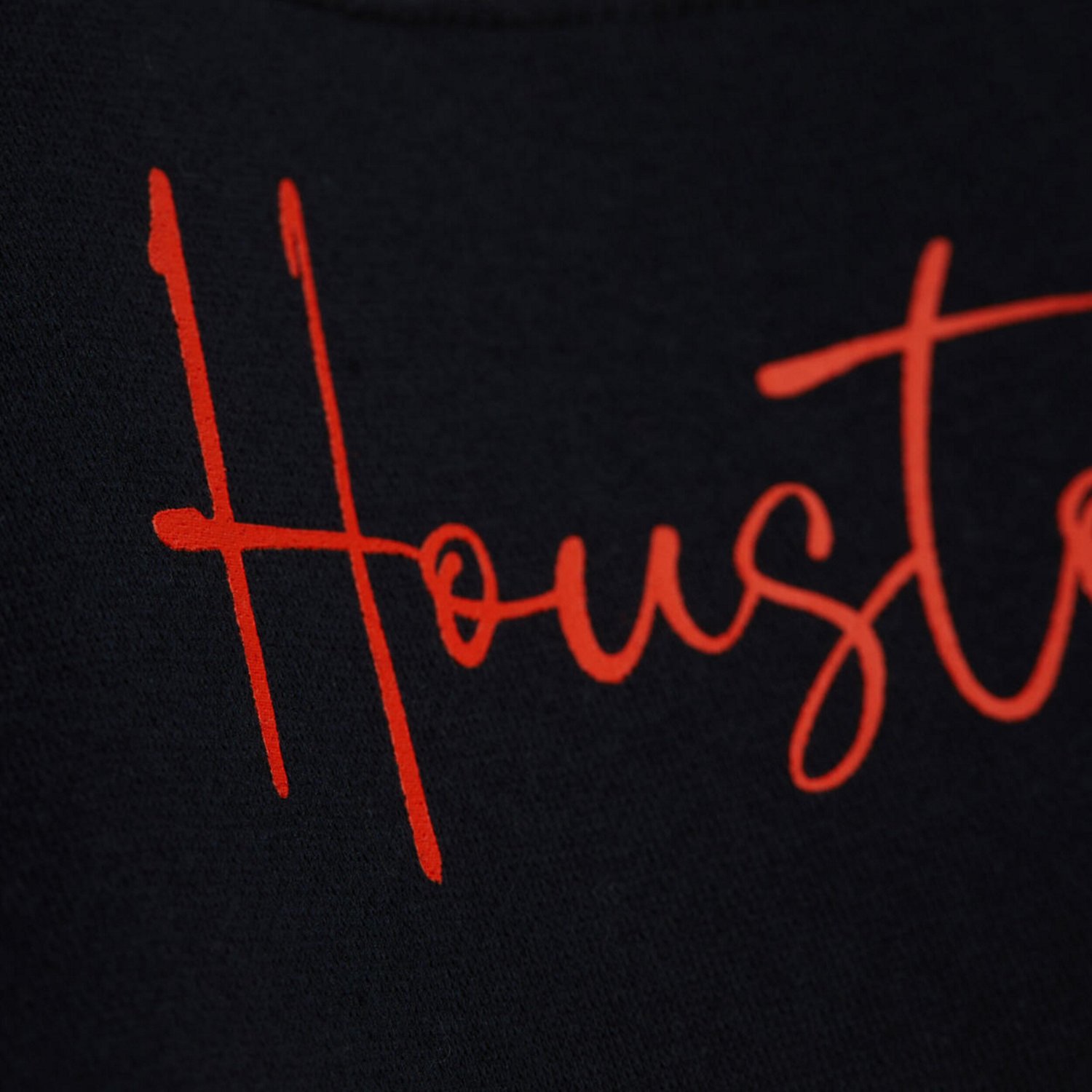 Mitchell  Ness Black Houston Astros Cooperstown Collection Blocked Fleece Pullover Sweatshirt - view number 4