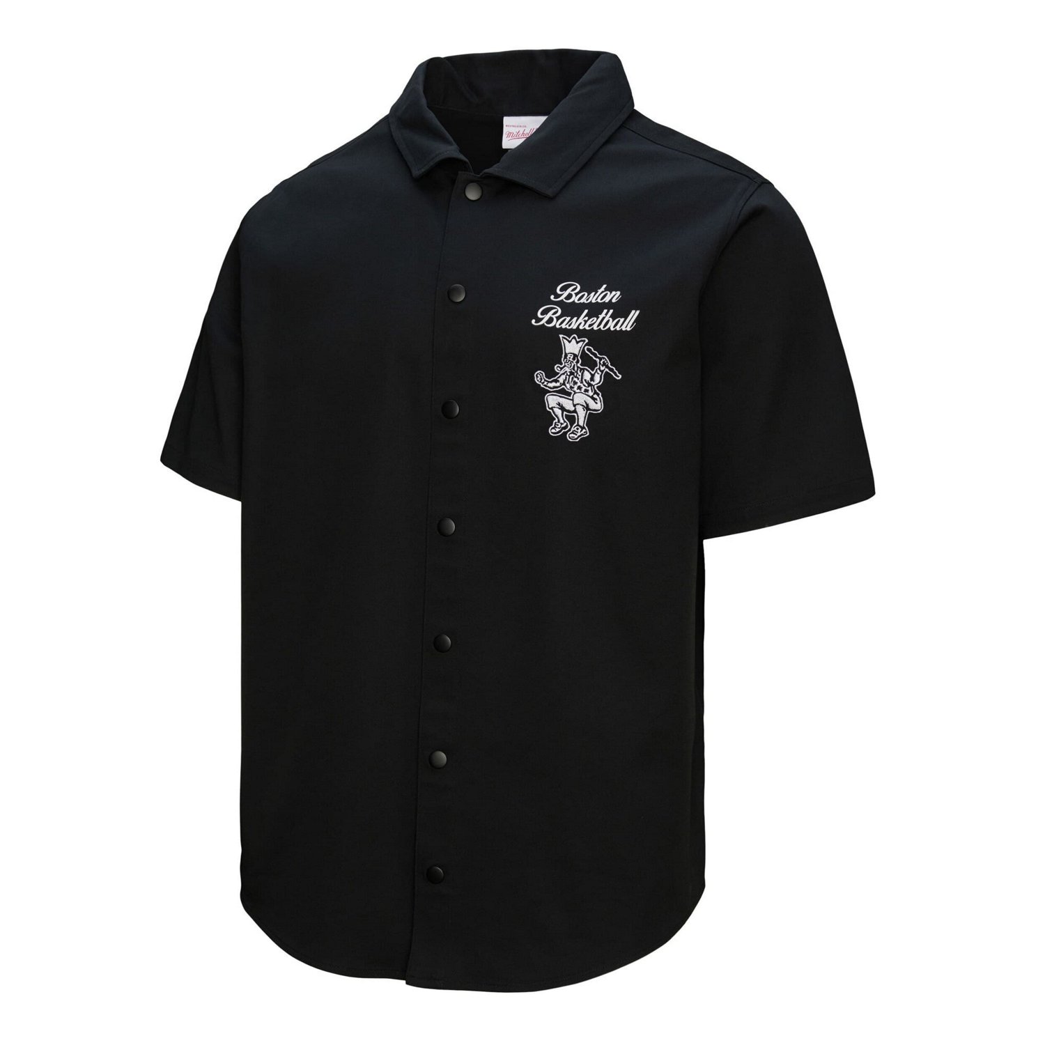 Mitchell  Ness Boston Celtics Hardwood Classics Camp Shirt - view number 2