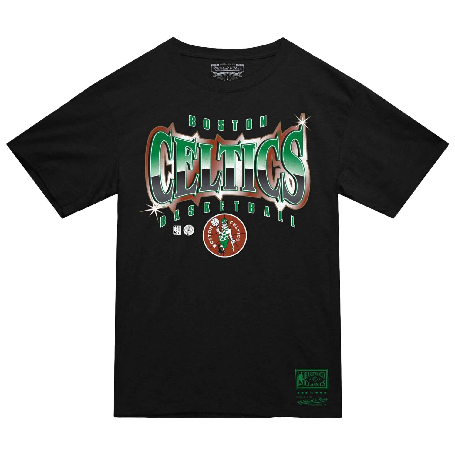 Mitchell  Ness Boston Celtics Worldwide Collection Glow Up T-Shirt - view number 2