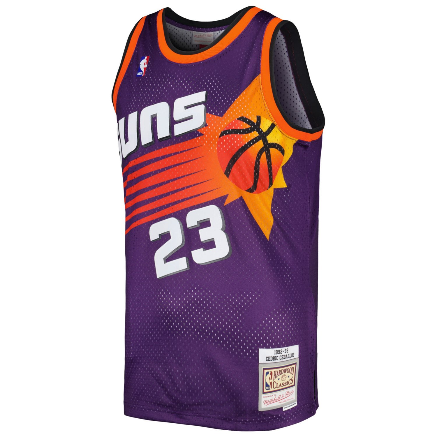 Mitchell  Ness Cedric Ceballos Phoenix Suns 1992/93 Hardwood Classics Swingman Jersey                                            - view number 2