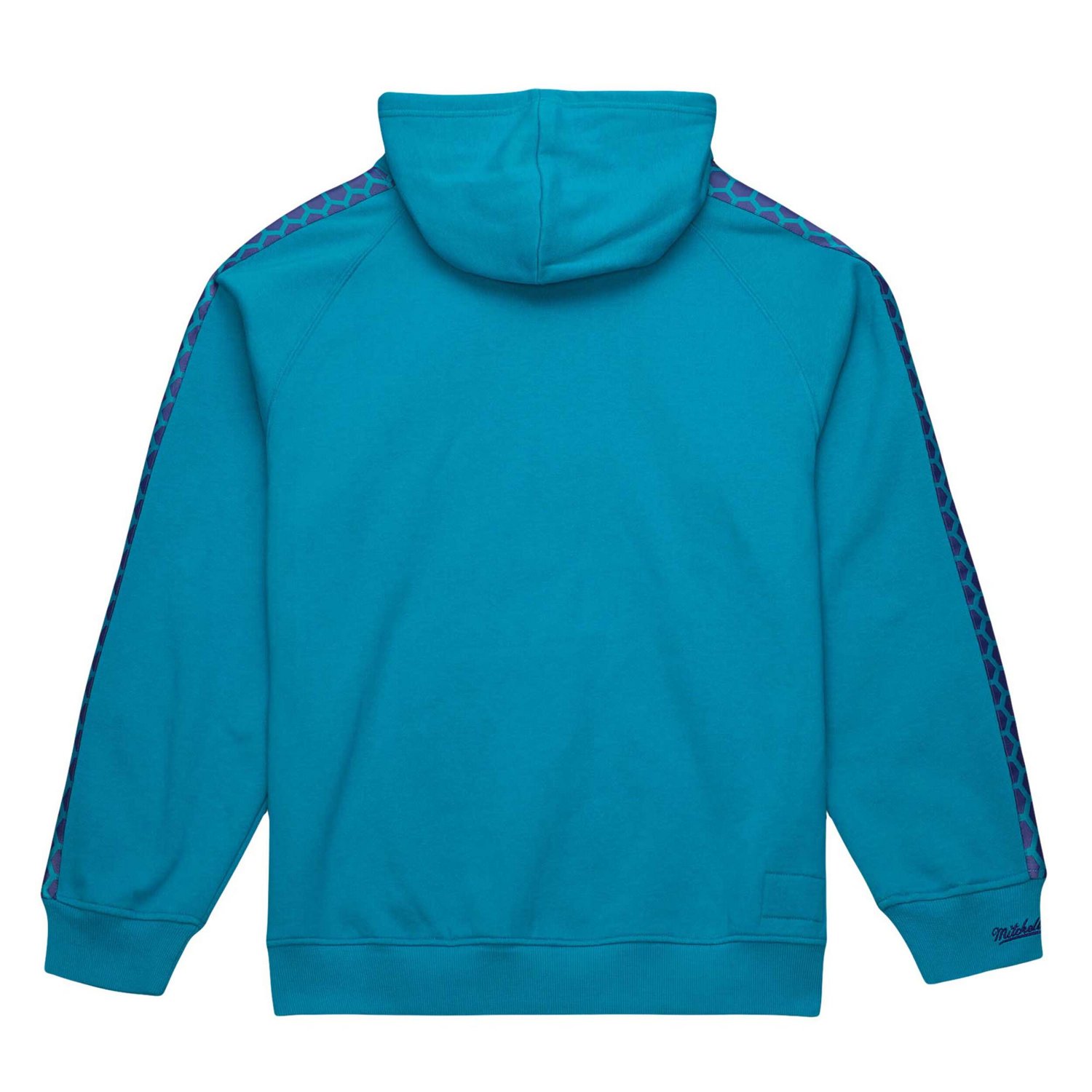 Mitchell  Ness Charlotte Hornets Hardwood Classics Nights Raglan Pullover Hoodie                                                 - view number 3