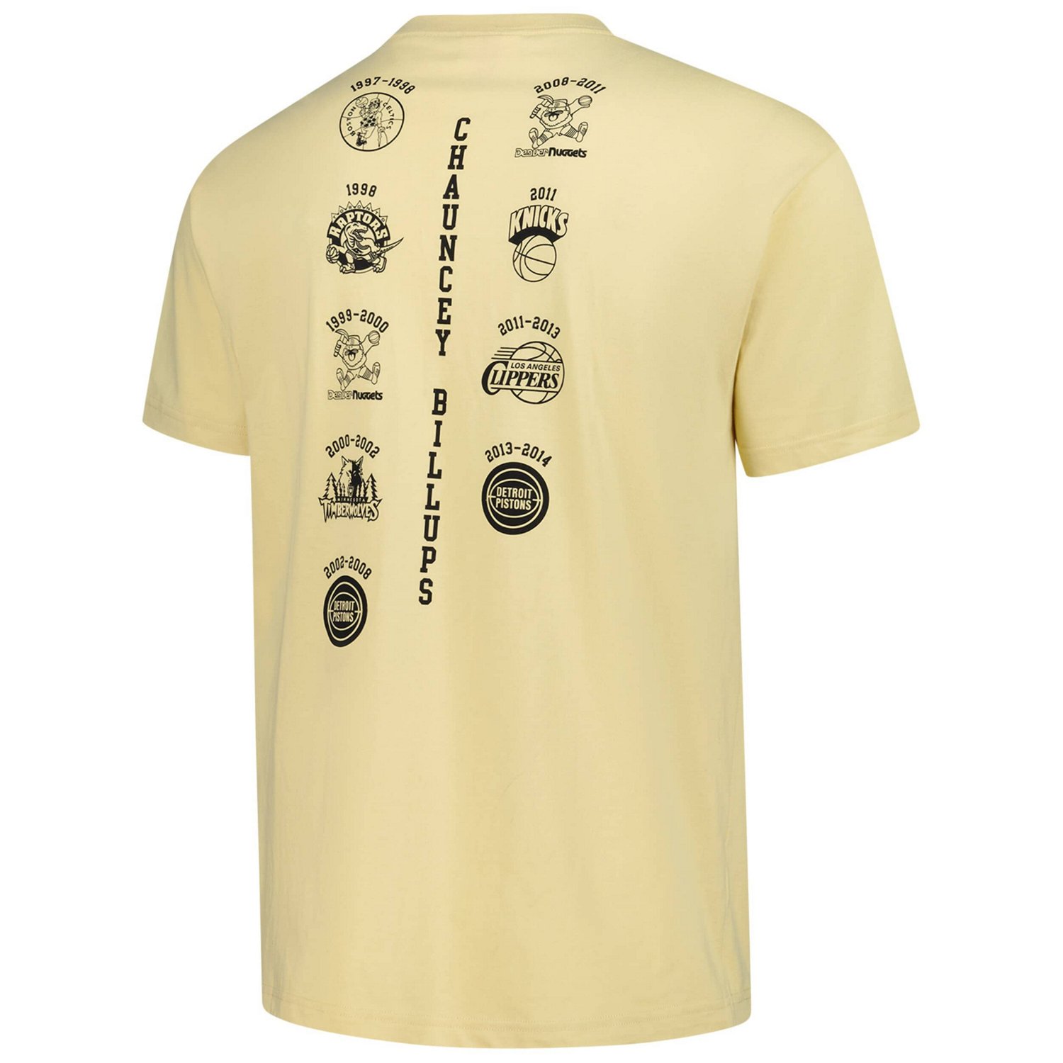 Mitchell  Ness Chauncey Billups Detroit Pistons Premium T-Shirt - view number 3
