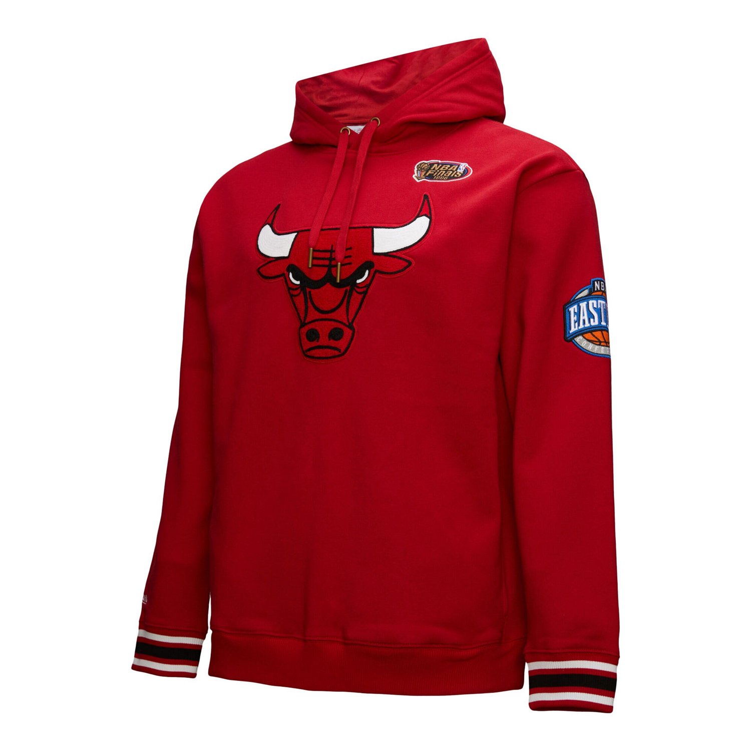 Mitchell  Ness Chicago Bulls Hardwood Classics Chainstitch Vintage Heavyweight Pullover Hoodie - view number 2