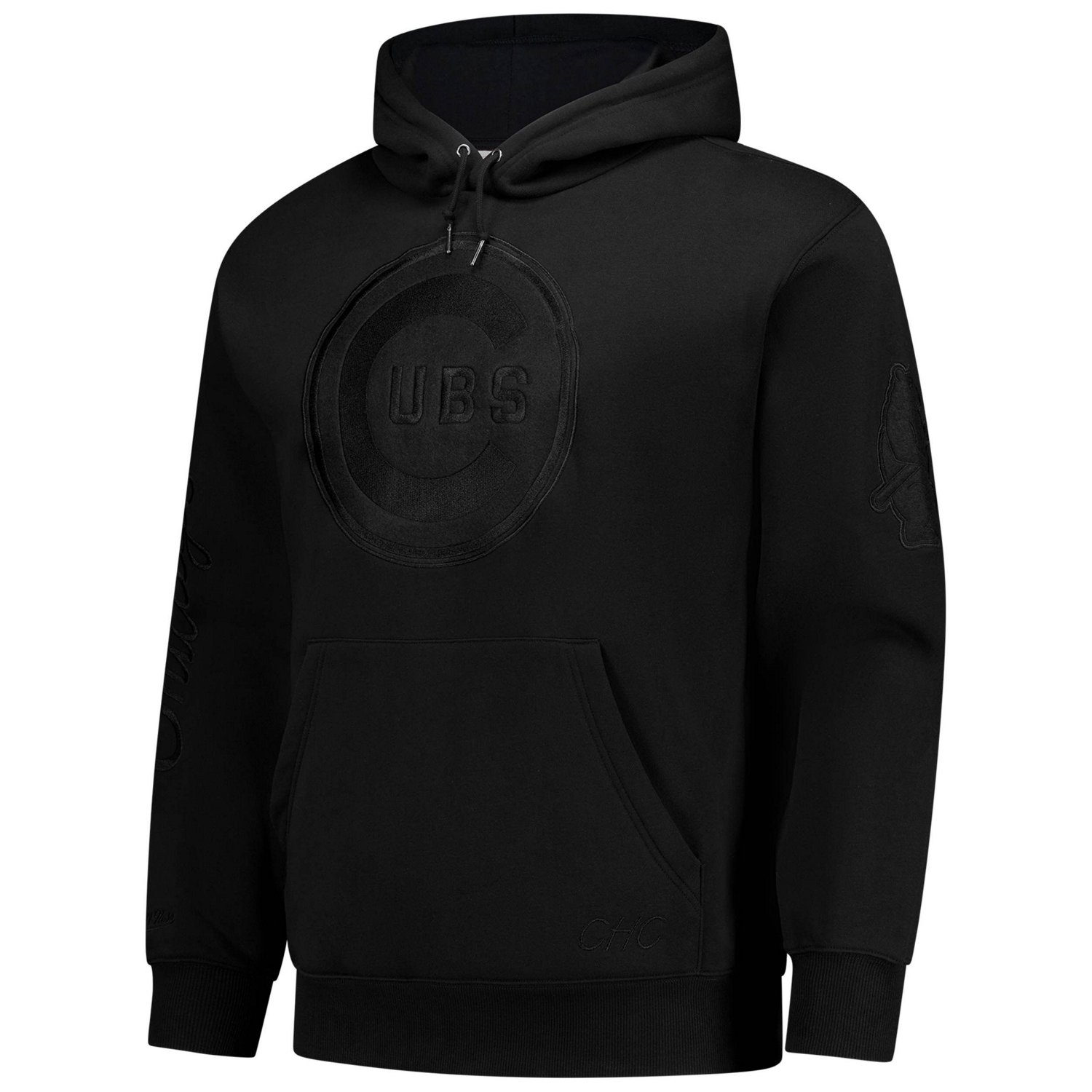 Mitchell  Ness Chicago Cubs Phantom Fleece Hoodie - view number 2