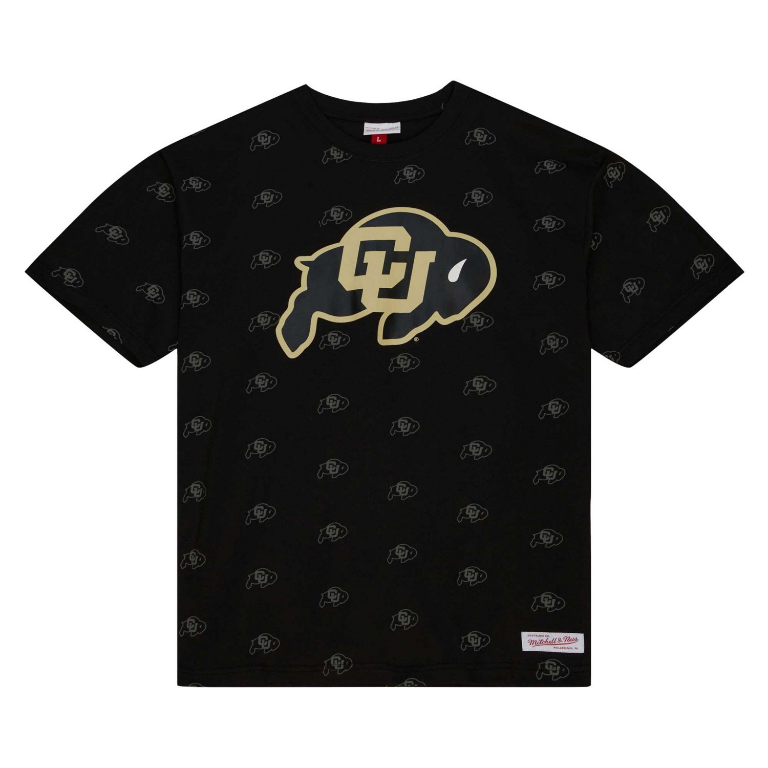Mitchell  Ness Colorado Buffaloes Allover Print T-Shirt - view number 2
