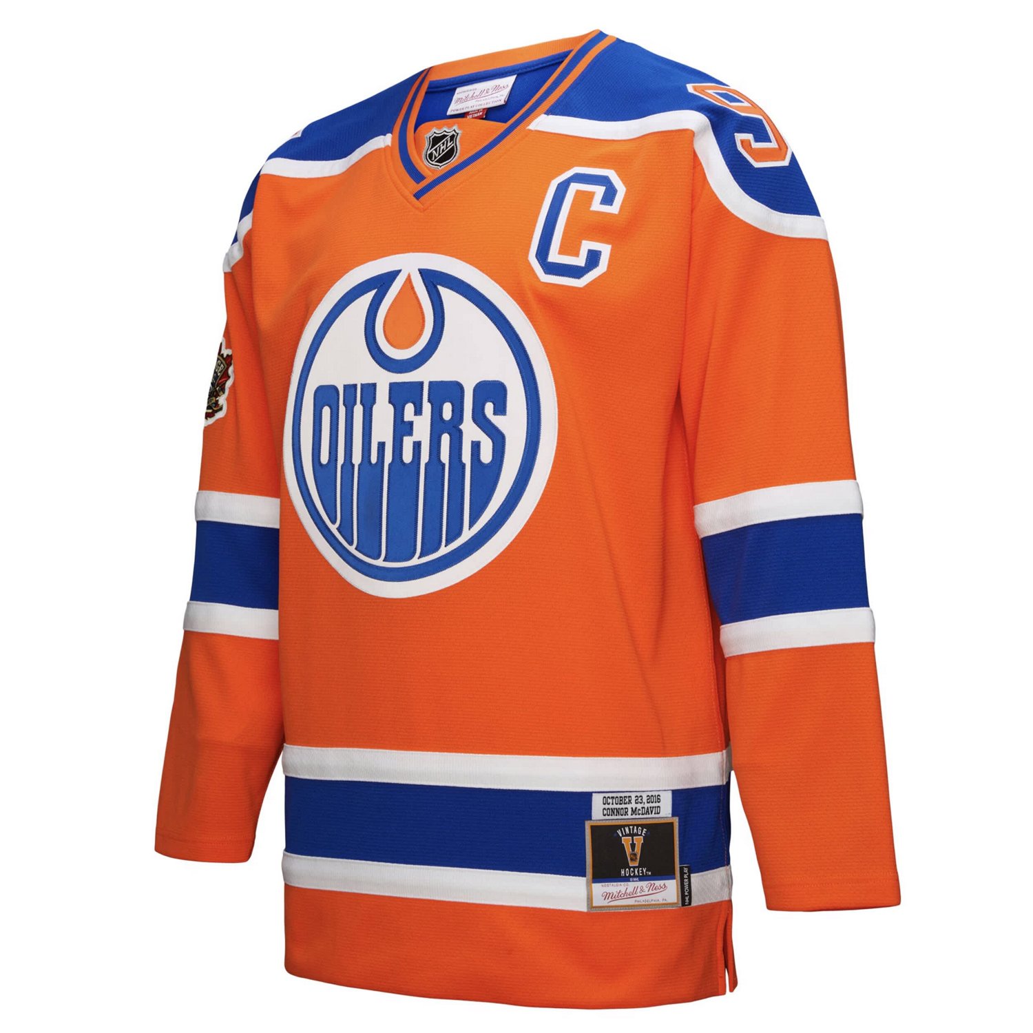 Mitchell  Ness Connor McDavid Edmonton Oilers Power Play Jersey - view number 2