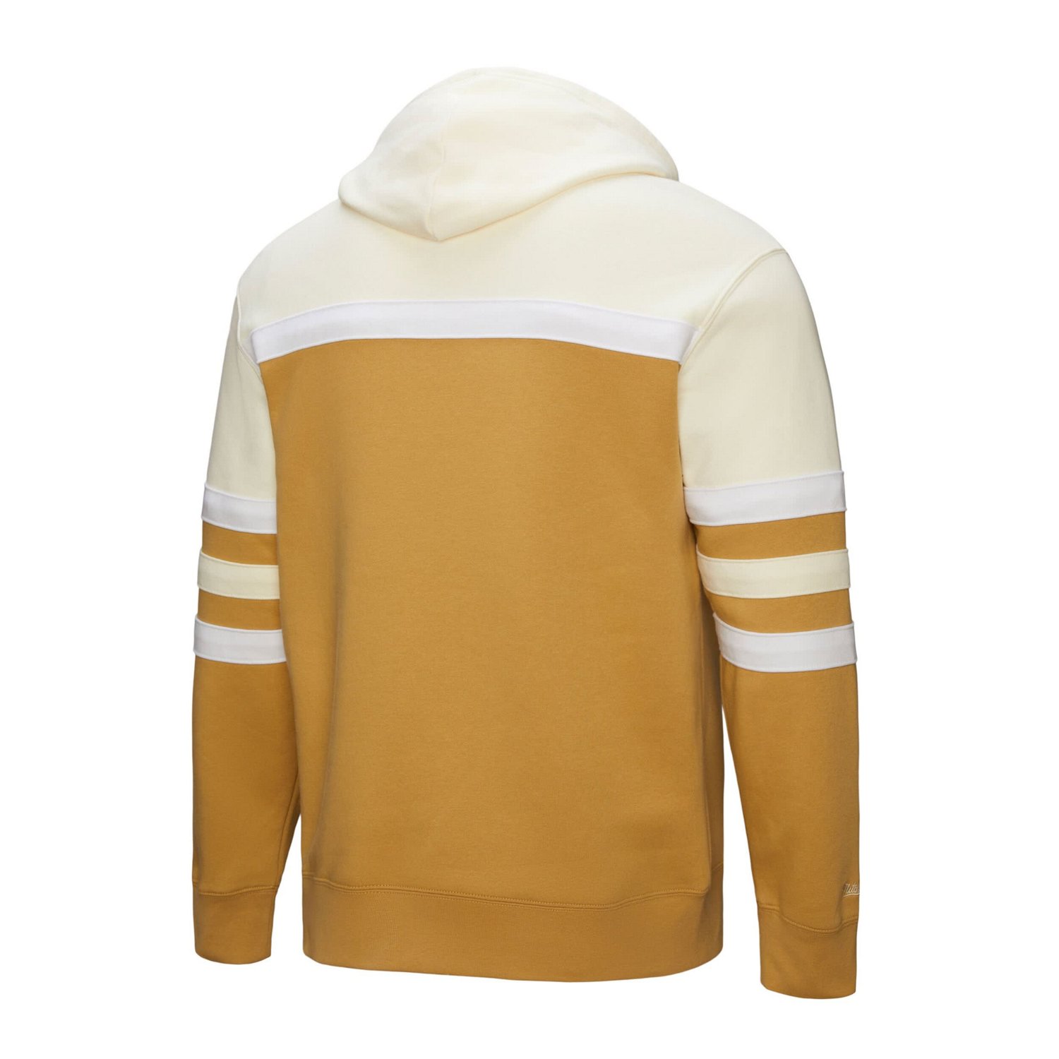 Mitchell  Ness Cream Chicago Cubs Head Coach Pullover Hoodie - view number 3