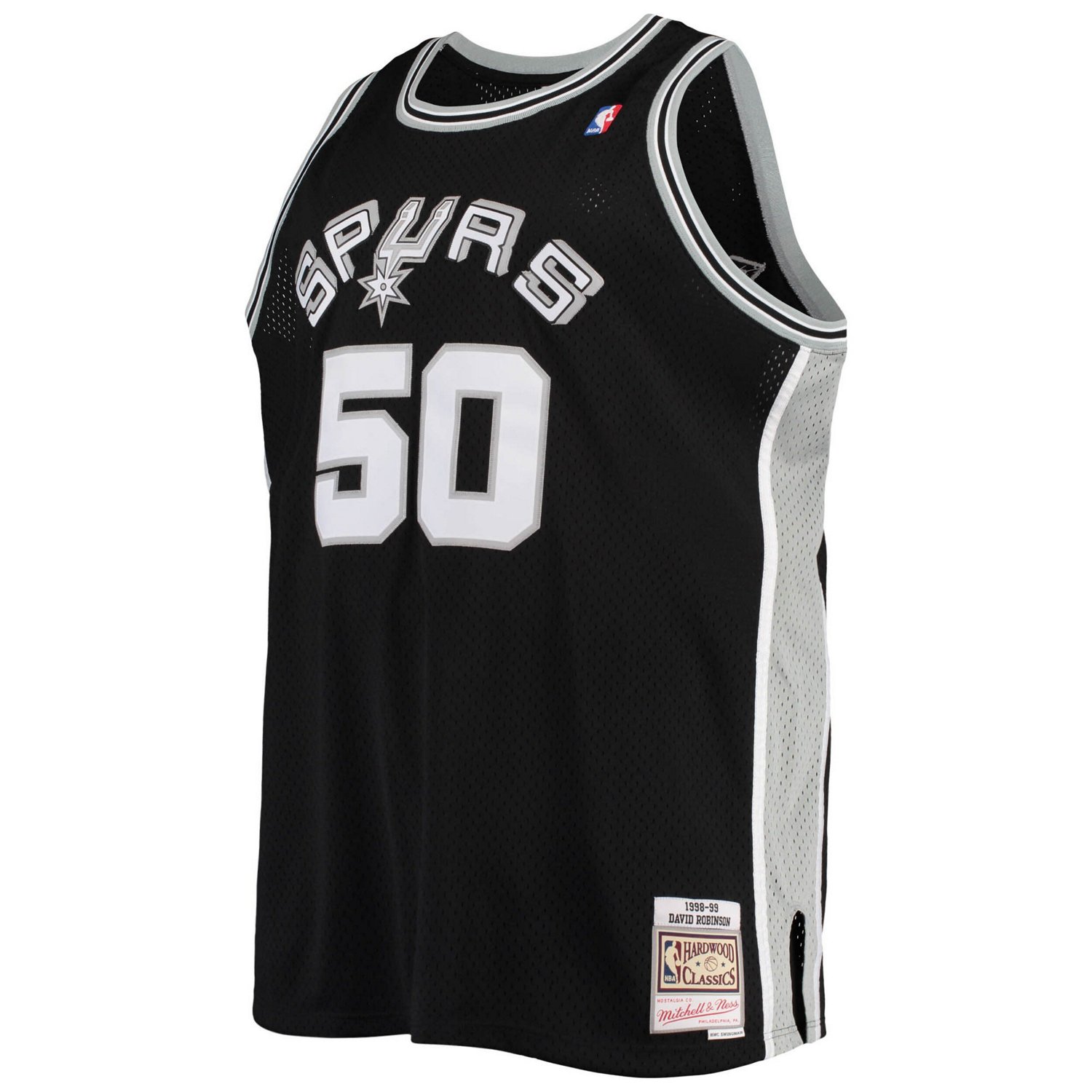 Mitchell  Ness David Robinson San Antonio Spurs 1998/99 Big  Tall Hardwood Classics Swingman Jersey                              - view number 2
