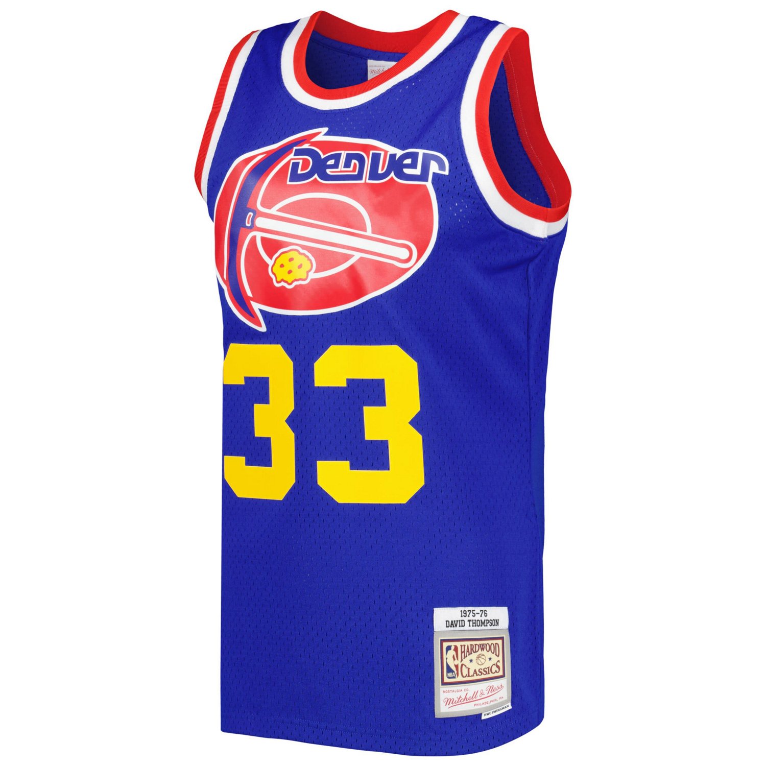 Mitchell  Ness David Thompson Hardwood Classics 1975/76 Swingman Jersey                                                          - view number 2