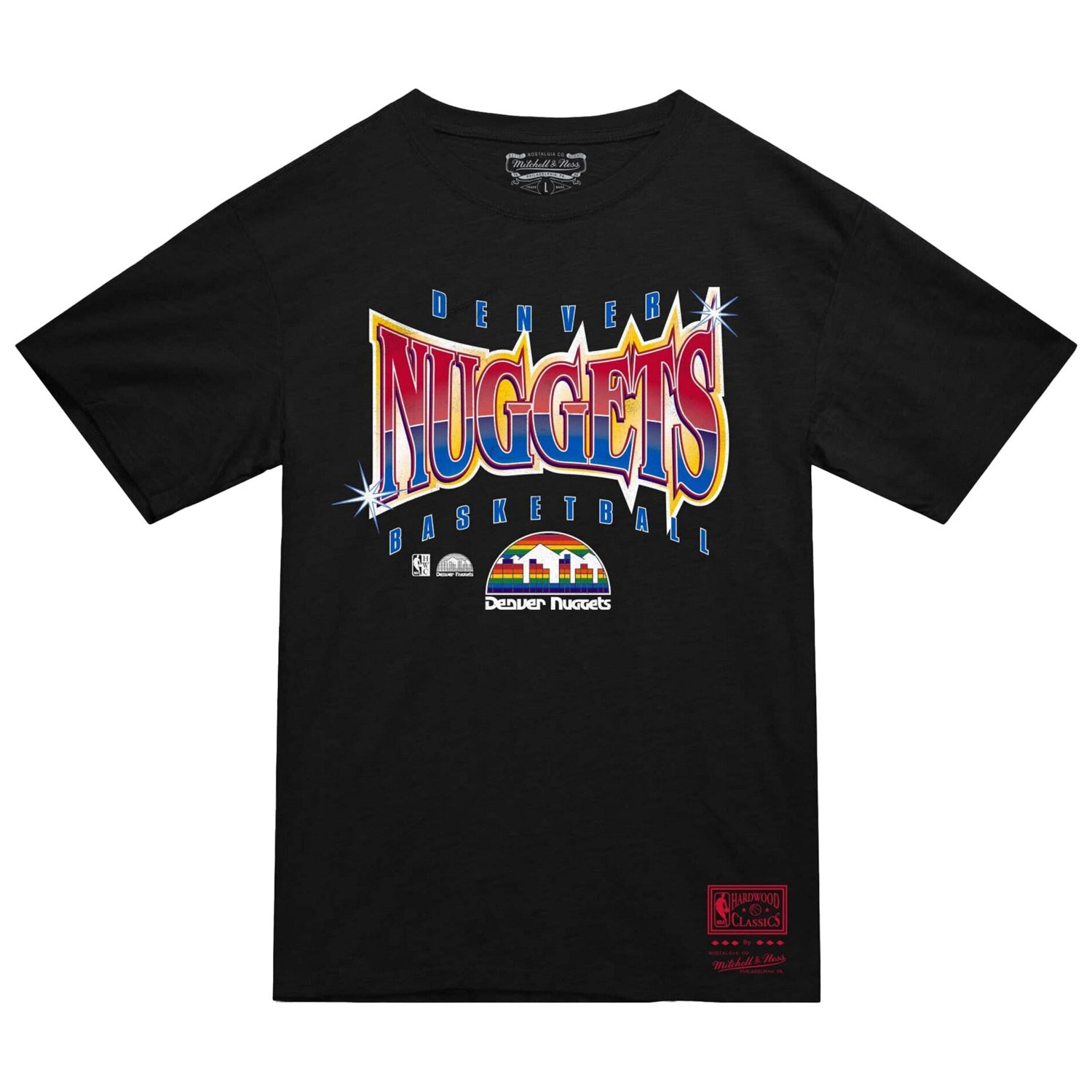 Mitchell  Ness Denver Nuggets Worldwide Collection Glow Up T-Shirt - view number 2