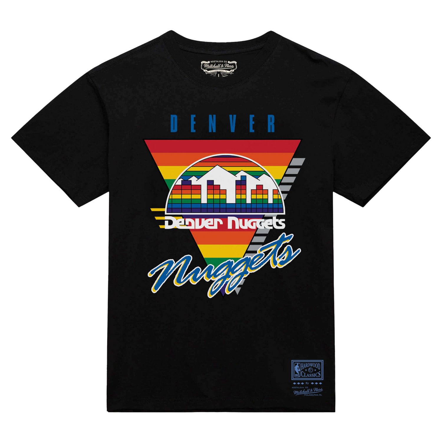 Mitchell  Ness Denver Nuggets Worldwide Collection Tri-Logo T-Shirt - view number 2