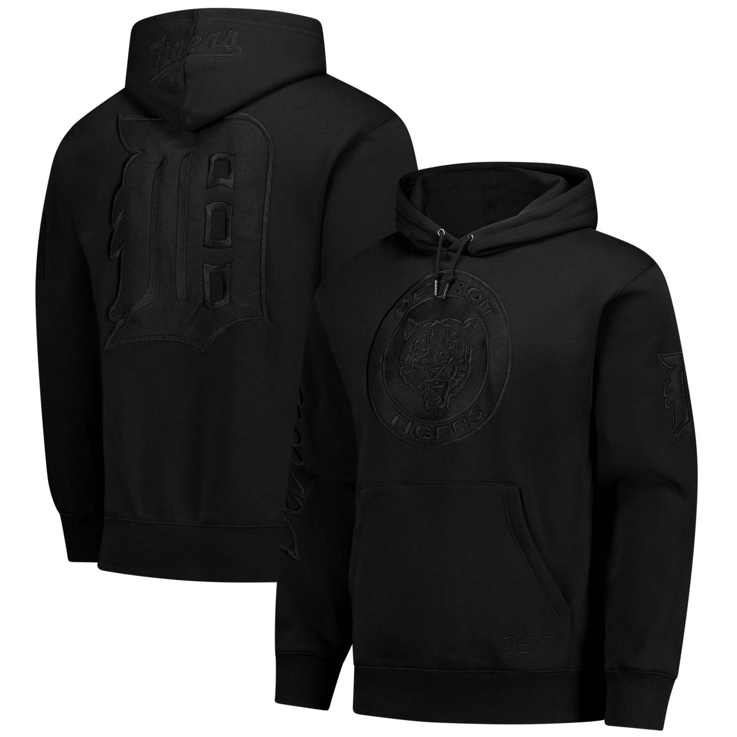 Mitchell  Ness Detroit Tigers Phantom Fleece Hoodie